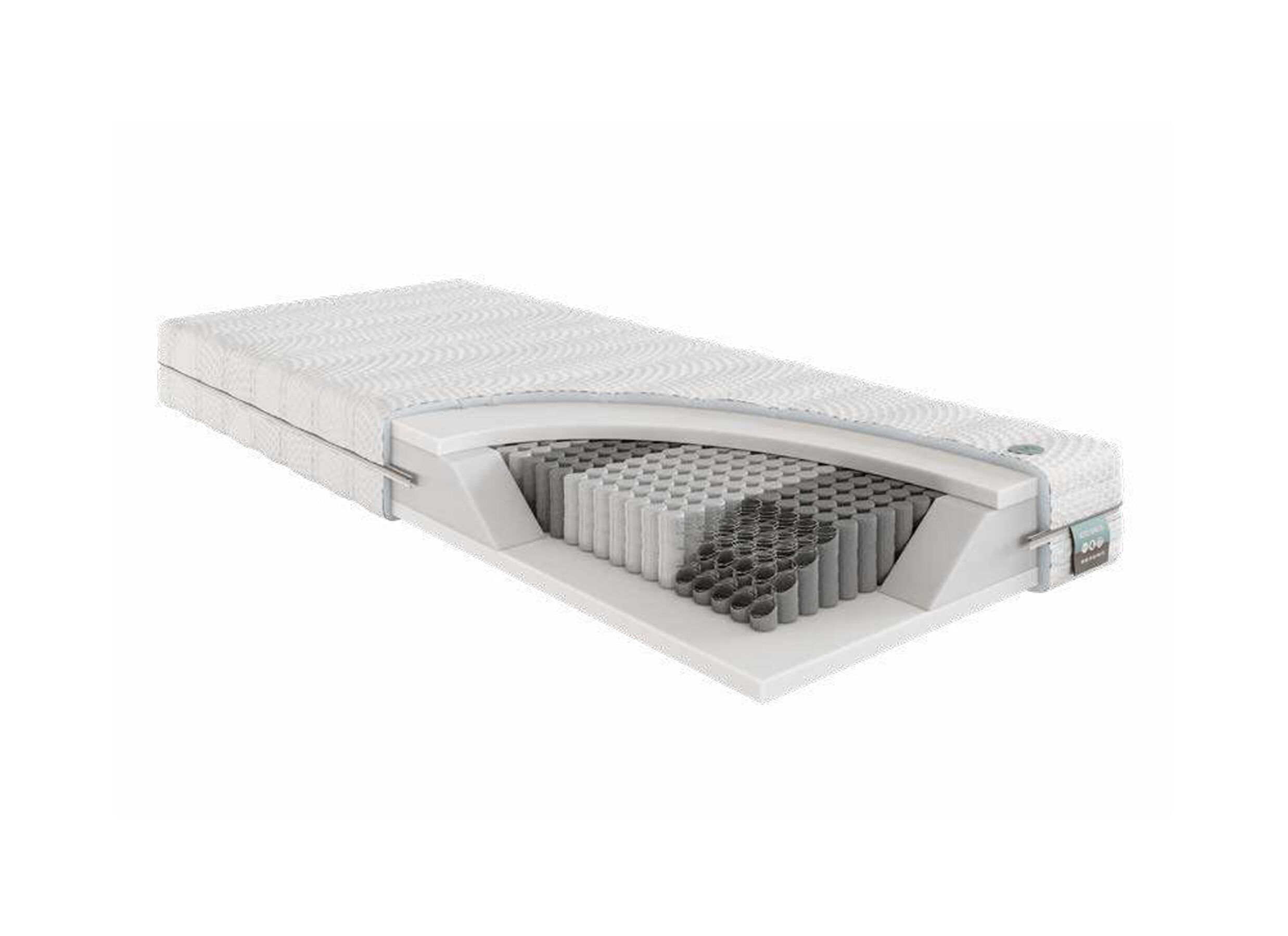 Disposition - Matelas Sereno Alto Visco 140x200cm - ressorts ensachés - ferme