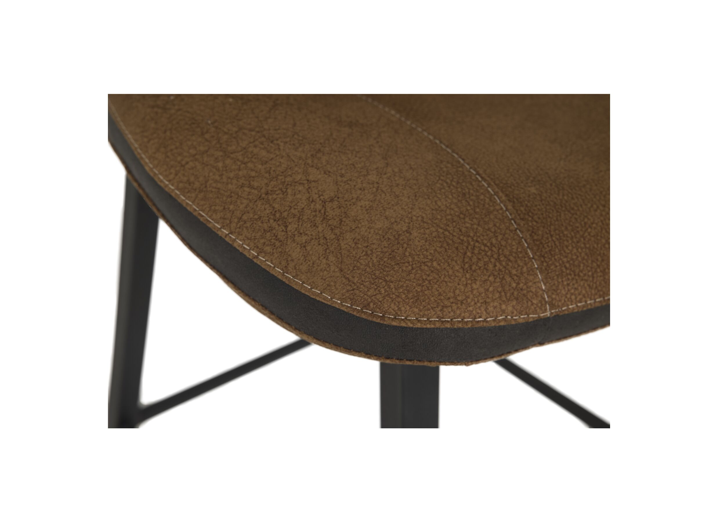Barstoel Travis ZH66,5cm - stof - cognac