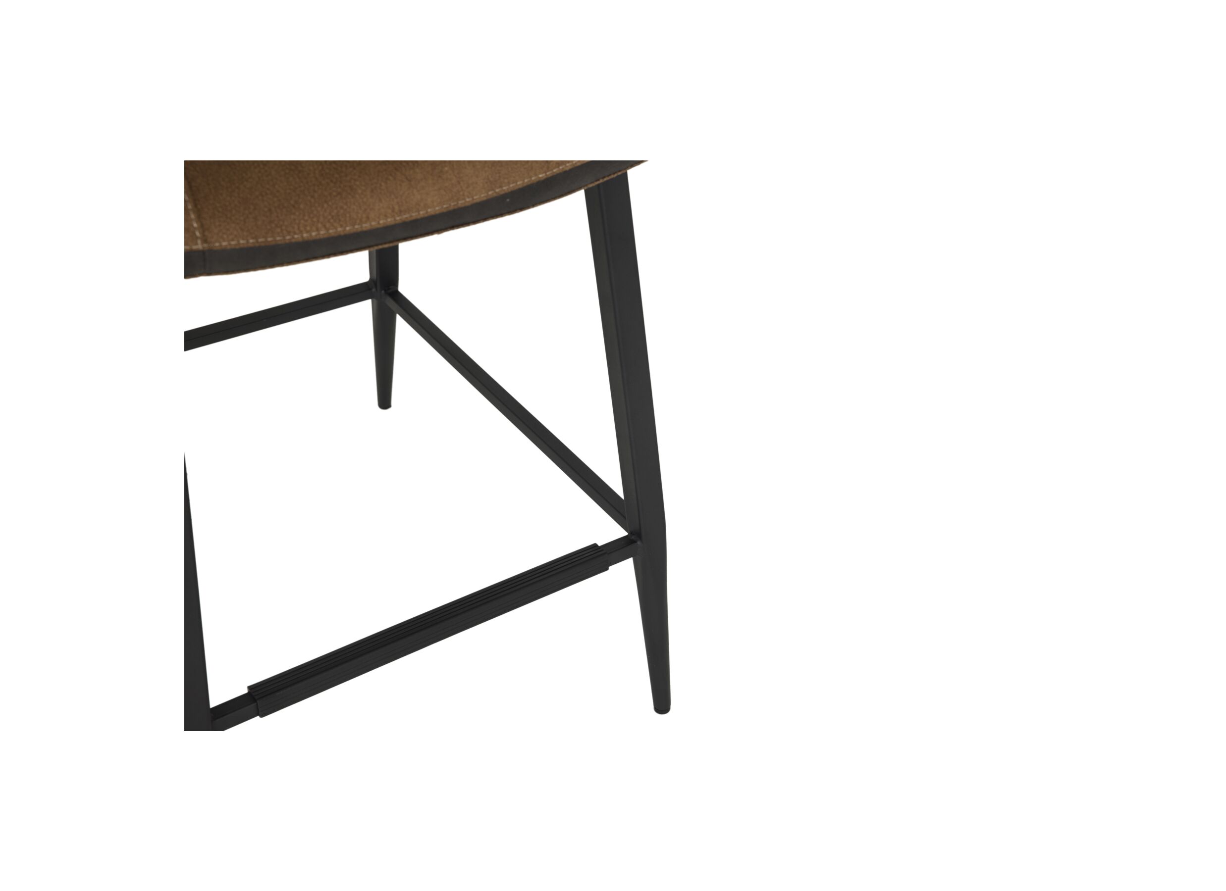 Barstoel Travis ZH66,5cm - stof - cognac