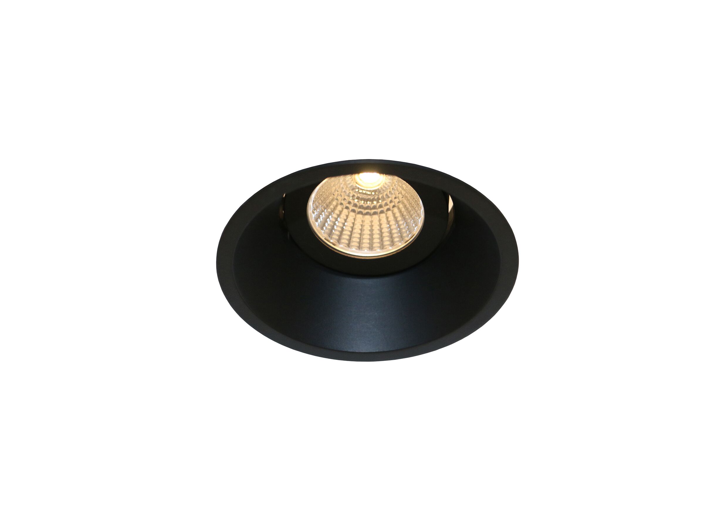 Spot encastrable noir orientable 50W GU10 - Spot encastrable noir orientable 50W GU10