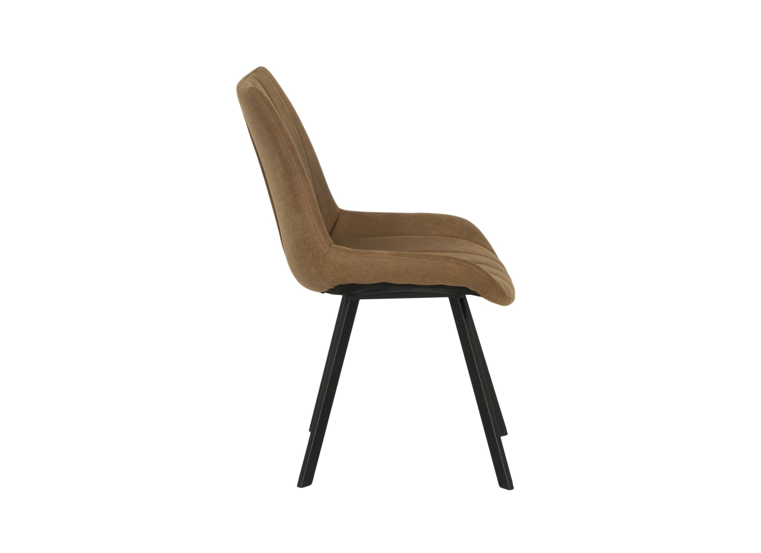Stoel 54x59x86cm - microvezel - whisky