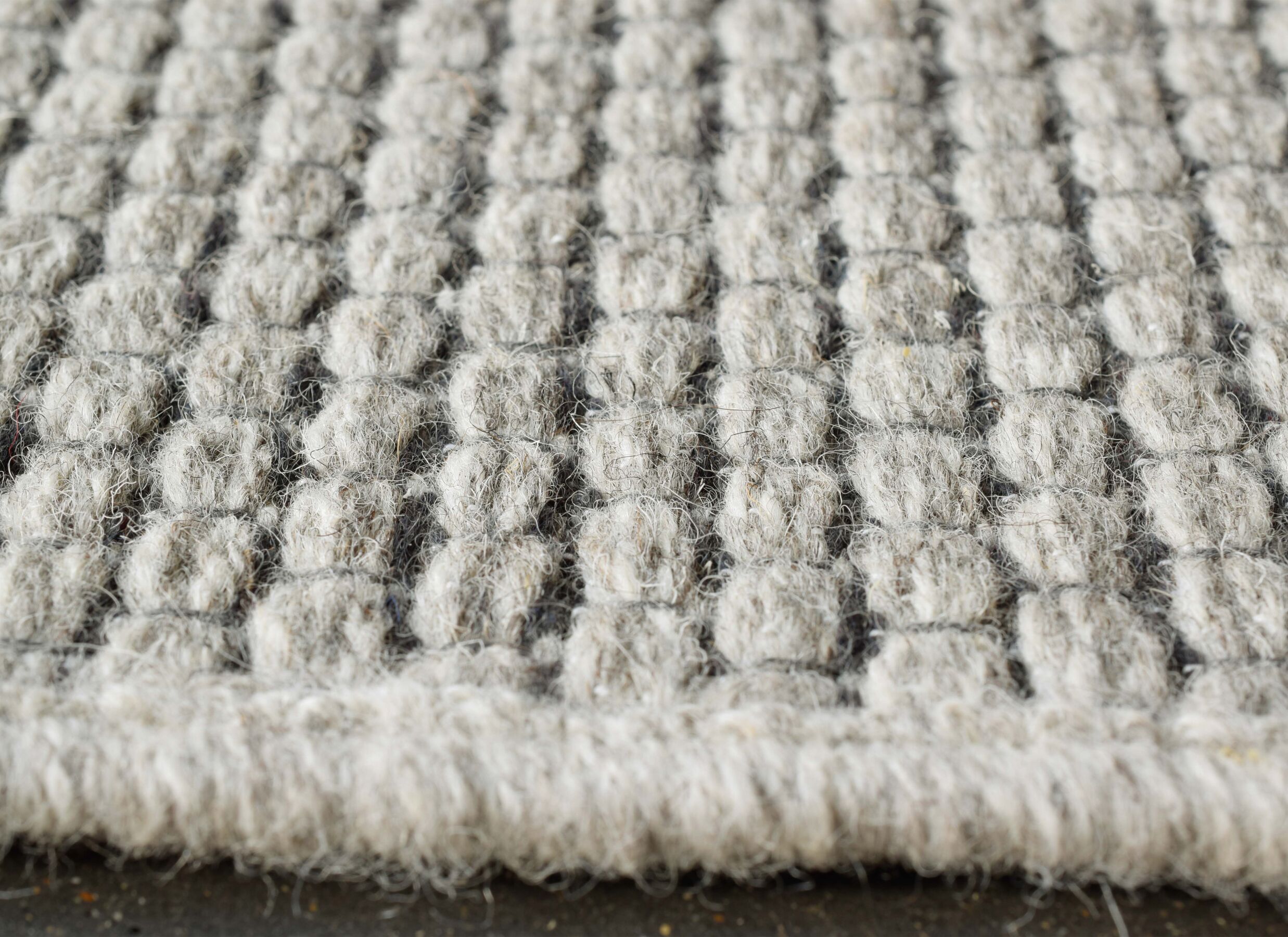Detailfoto - Tapijt Himalaya 280x380cm - wol - lichtgrijs