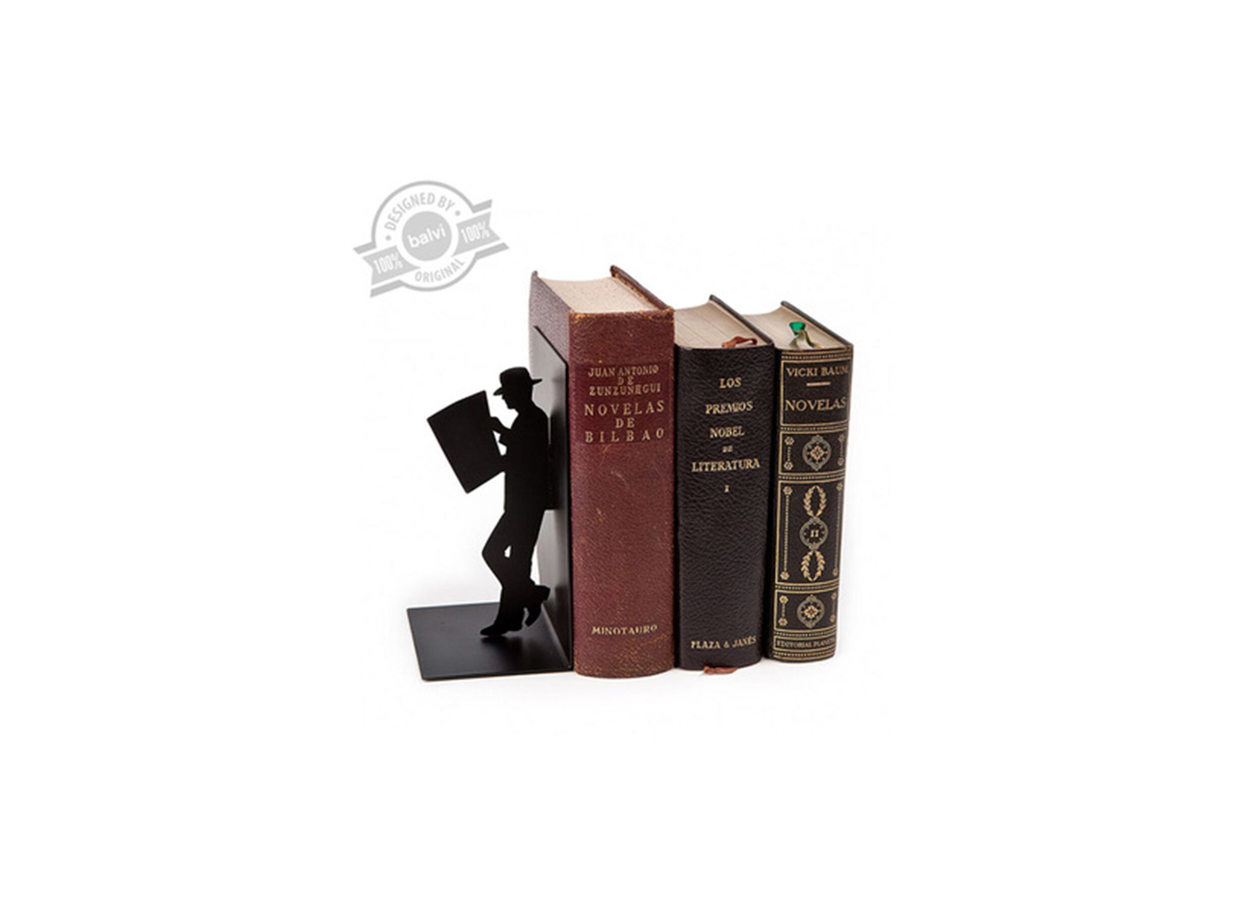 Boekensteun The reader zwart