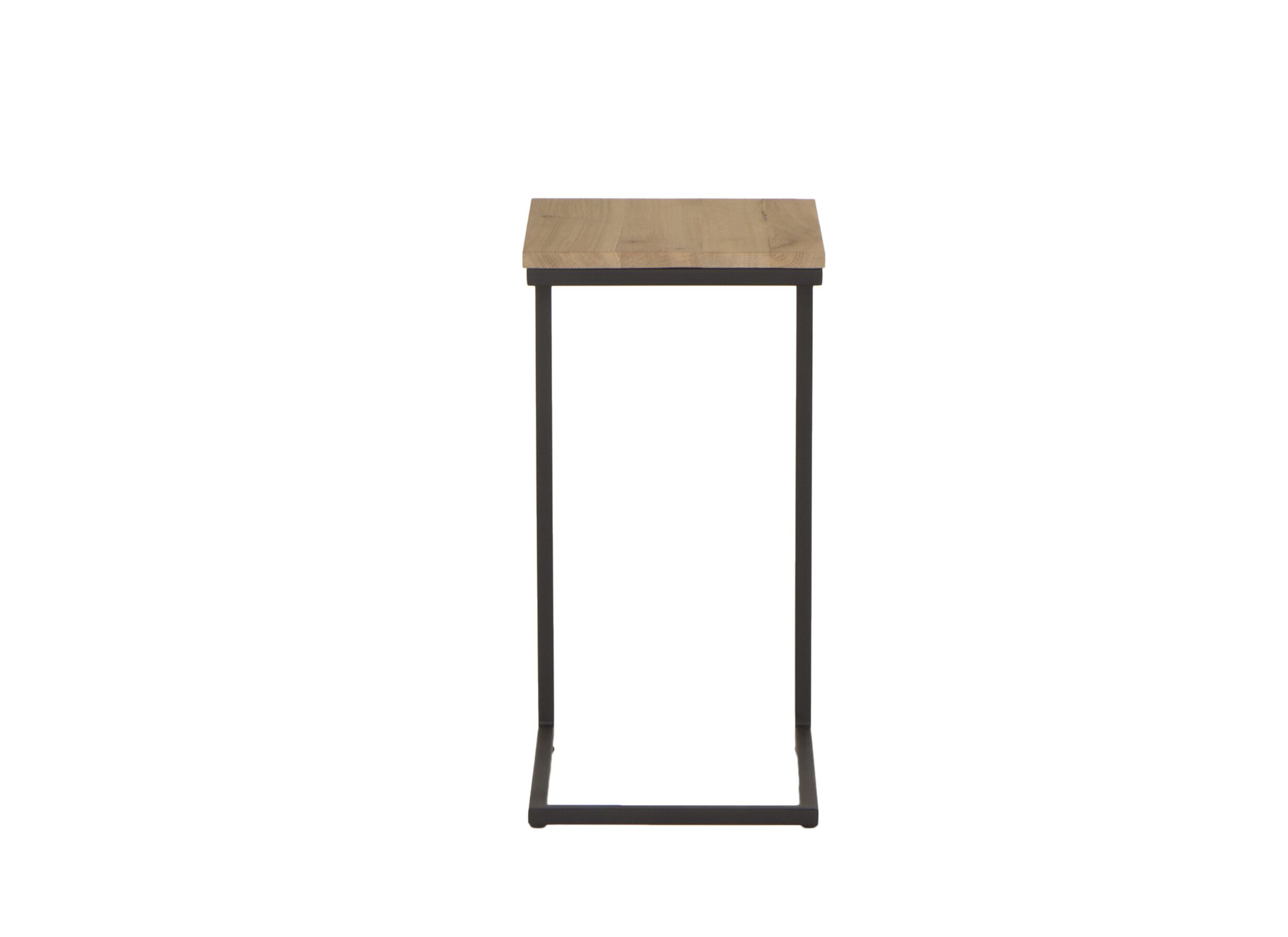 Detail - Table d'appoint Touchwood 40x33cm - chêne massif - naturel