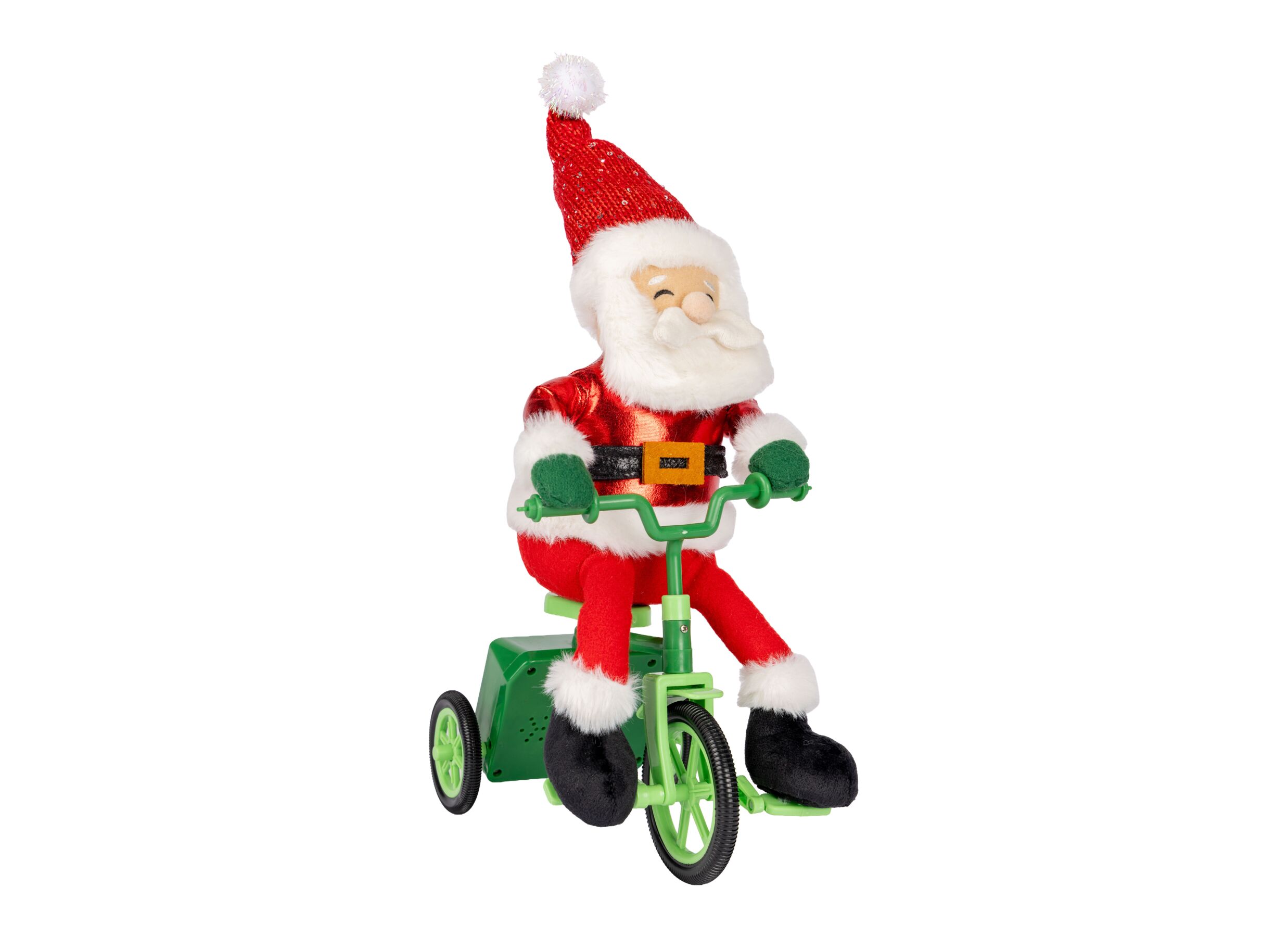 Hoofdfoto - Kerstdecoratie Kerstman 16,5x21,6x40,6cm - kunststof - multicolor