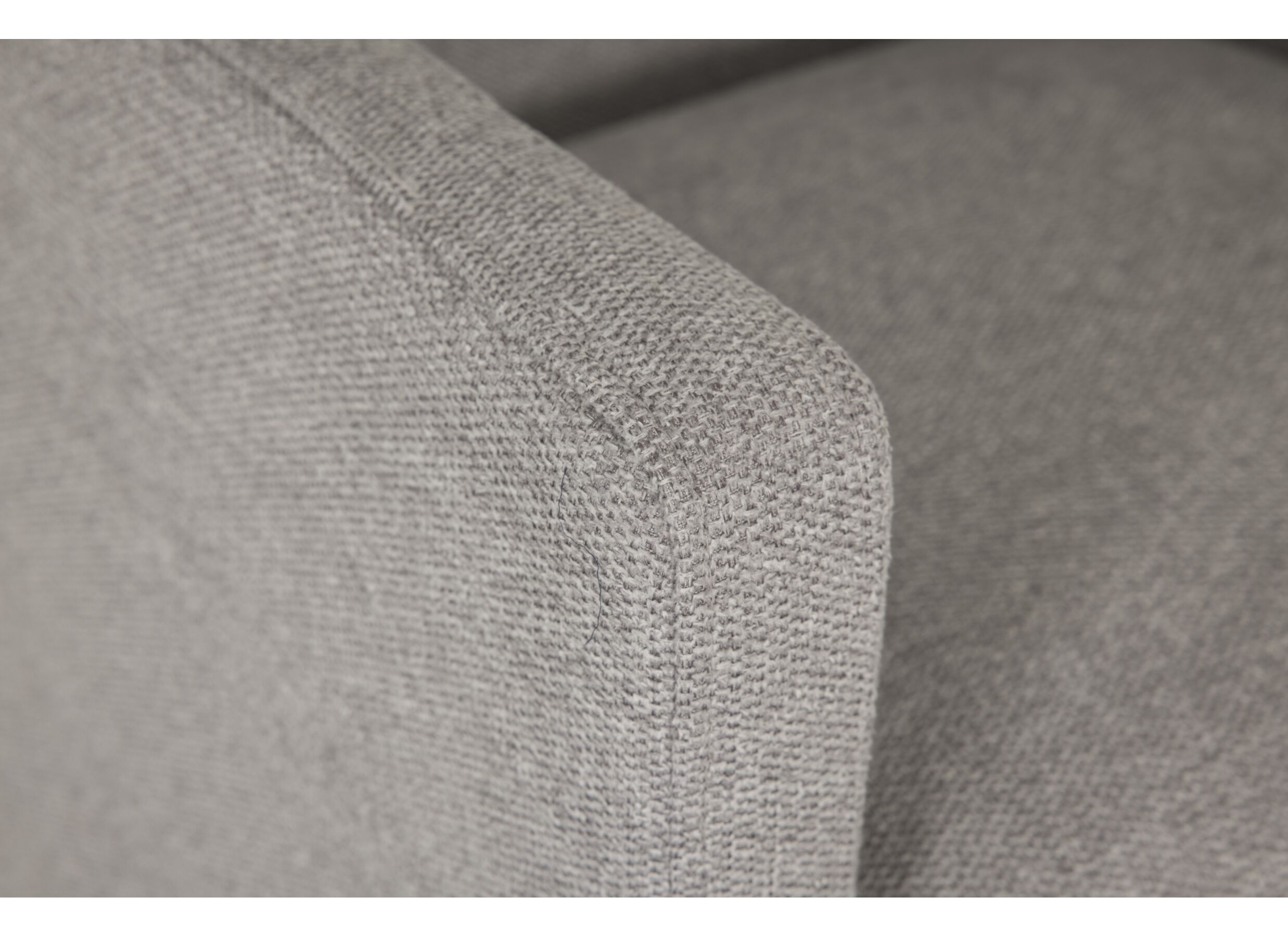 Detail - Chaise Bilbao 59x57x97cm - tissu - gris
