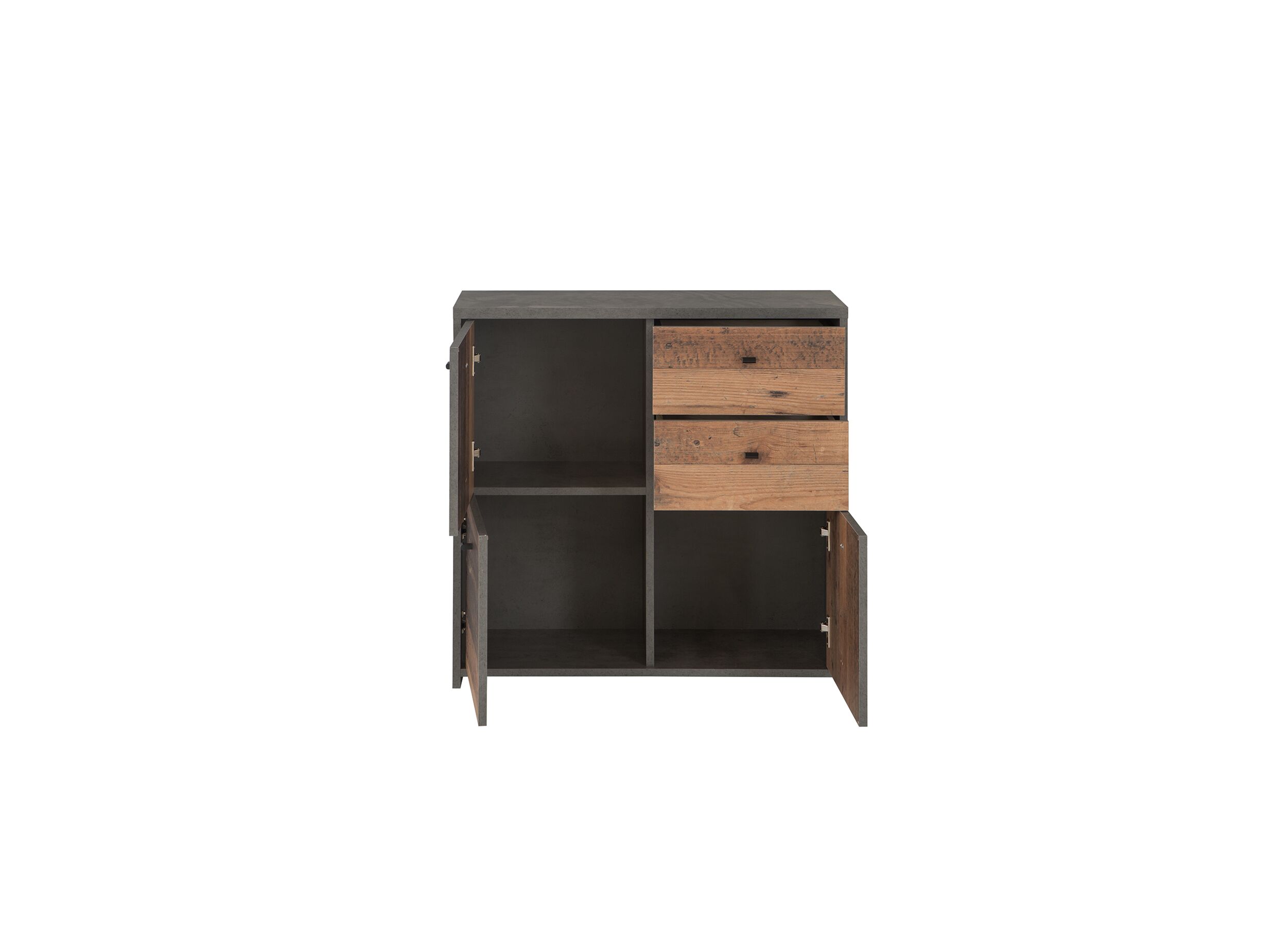 Commode Best Chest 77x30x78cm - decor - old wood & beton