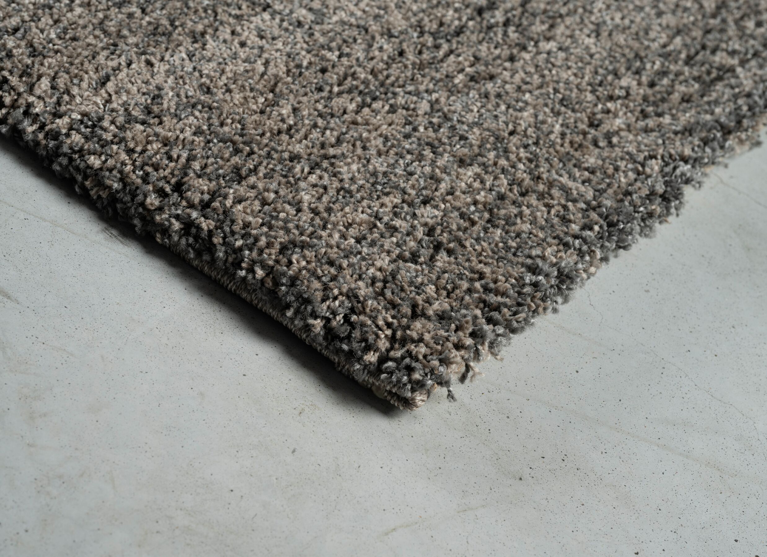 Detailfoto - Tapijt Medusa 240x340cm - heatset polypropyleen - beige & bruin