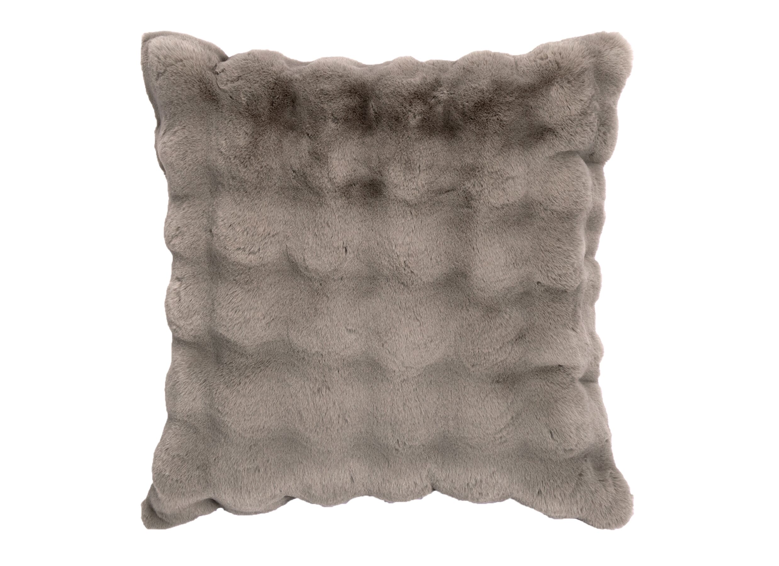Hoofdfoto - Kussen Dreamy 60x60cm - faux fur - bruin