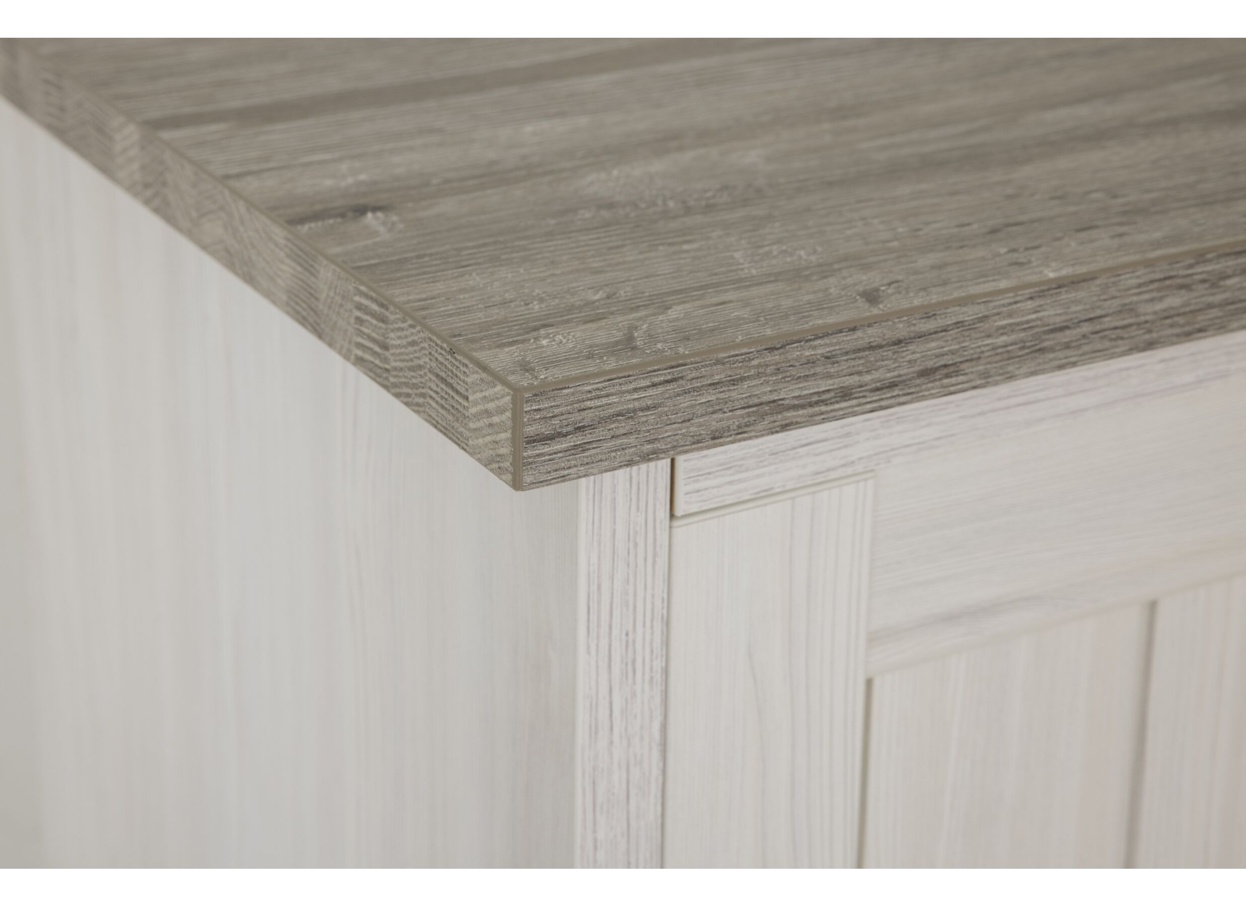 Detailfoto - Barkast 122cm - decor - lariks/eik bruin