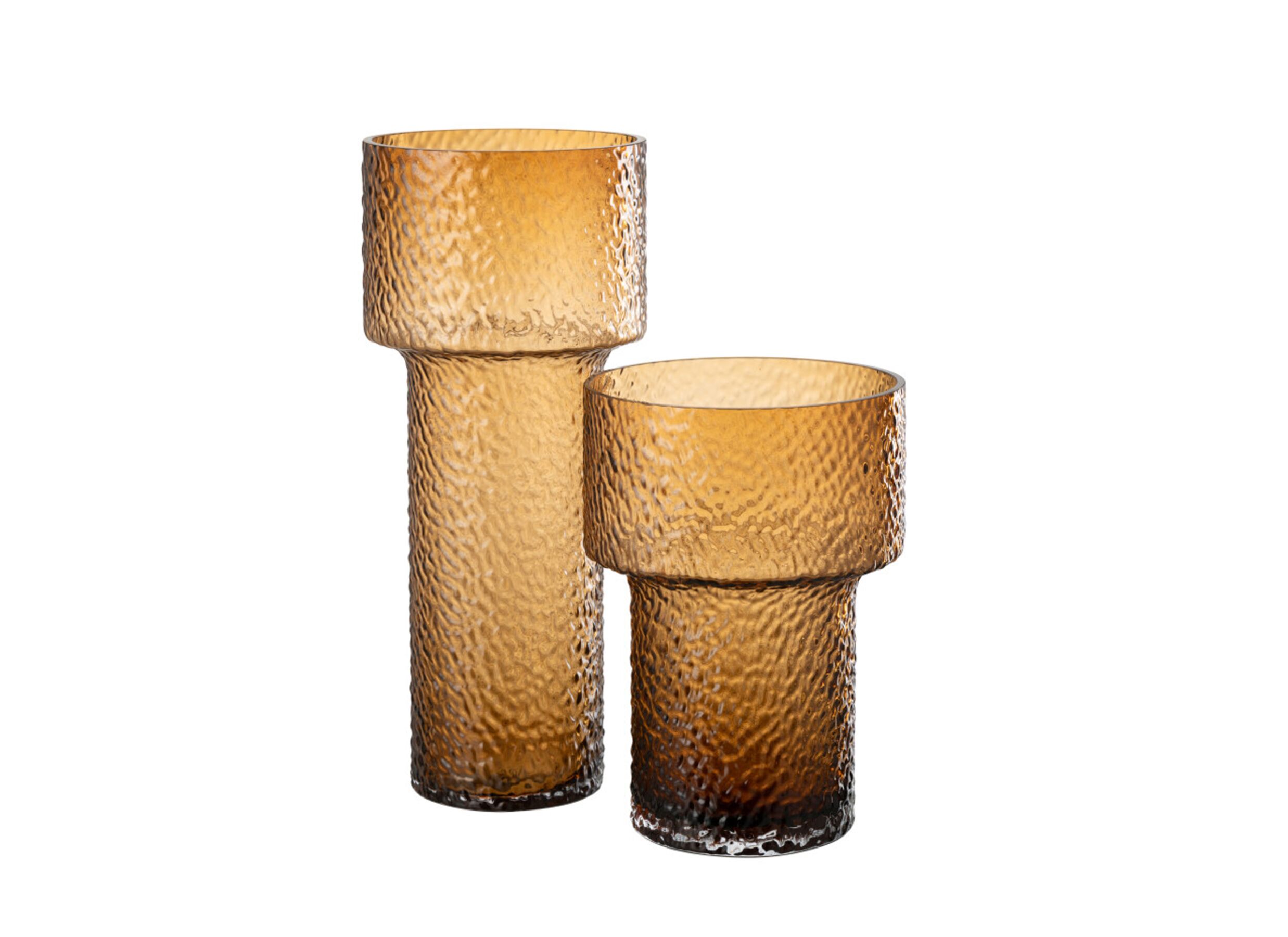 Aperçu - Vase Betty H45cm - verre - brun