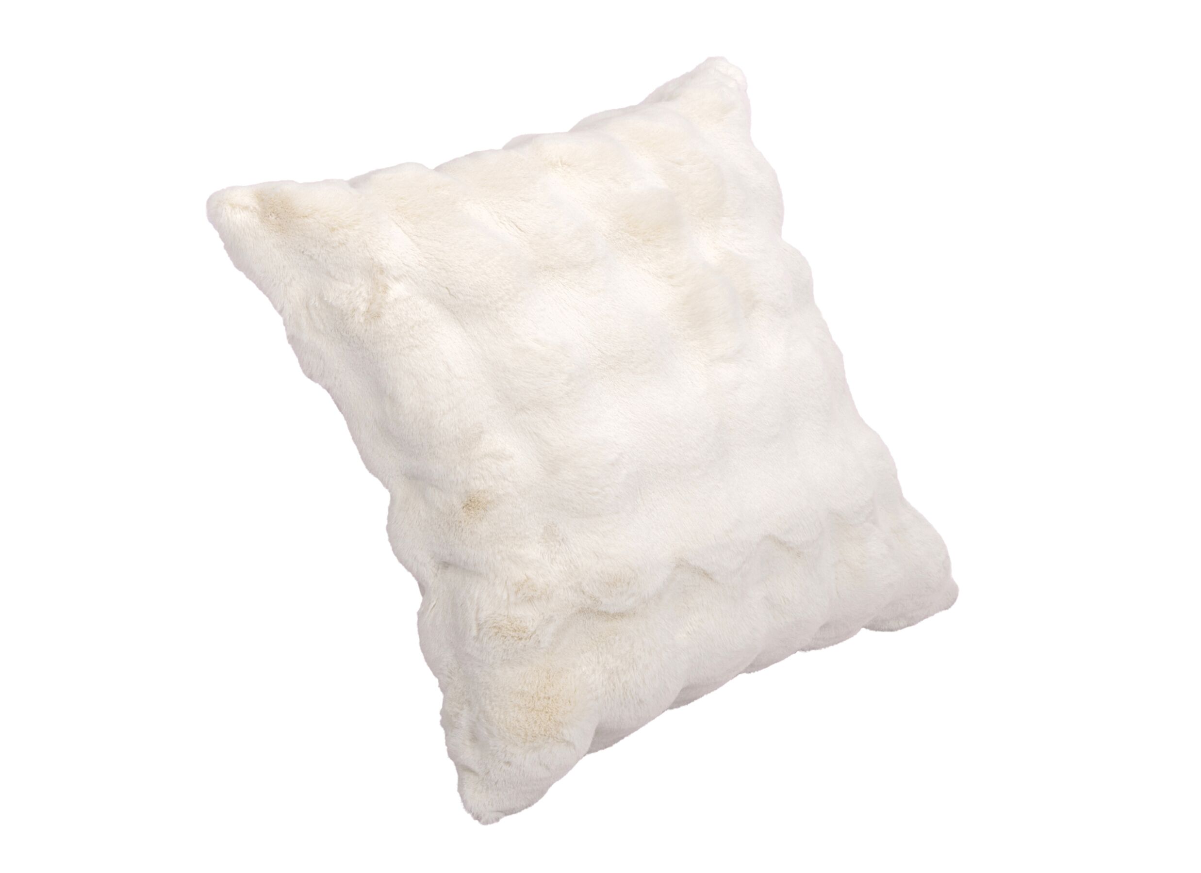 Overzichtsfoto - Kussen Dreamy 60x60cm - faux fur - offwhite