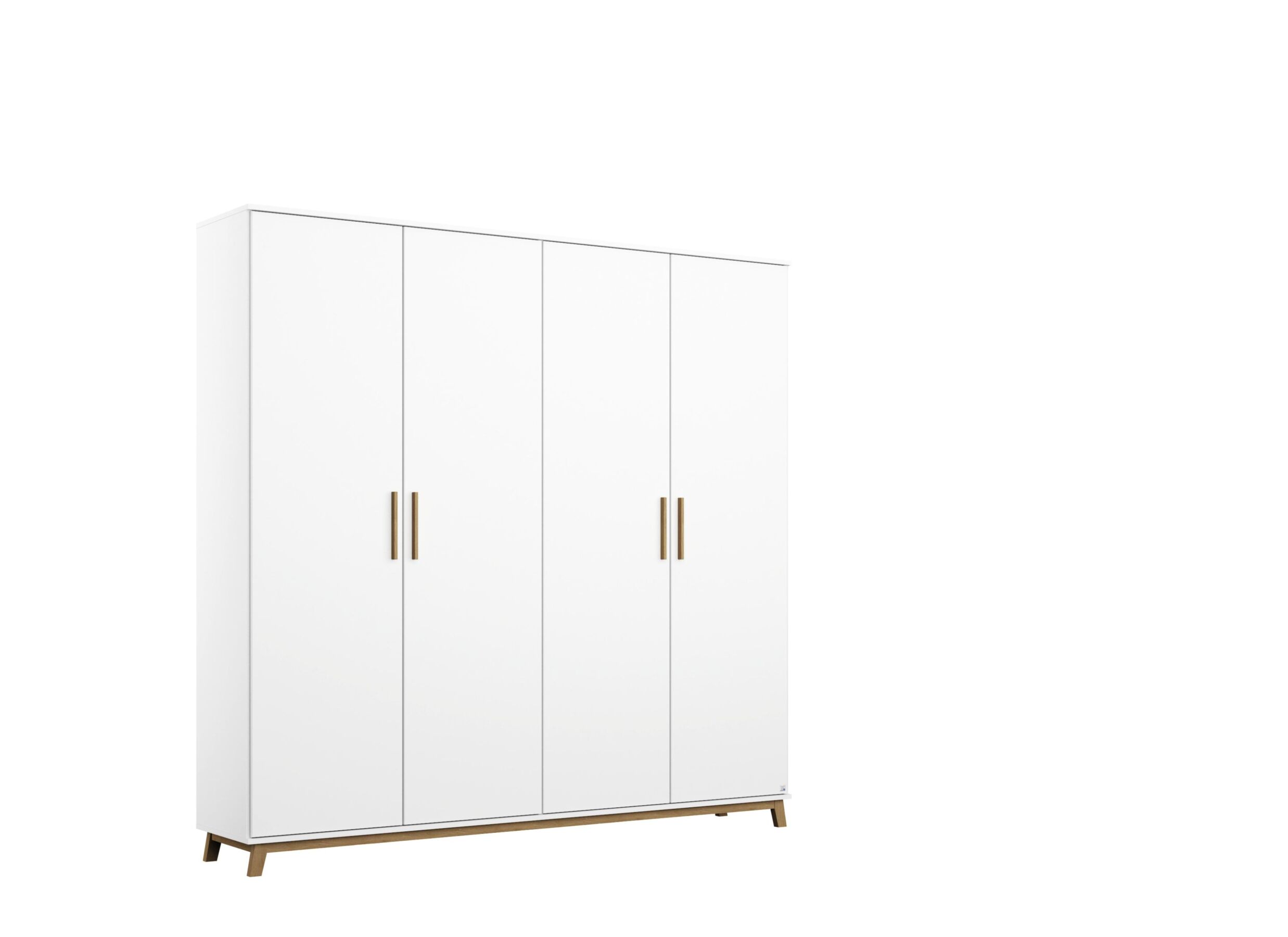 Garde-robe 181cm - Garde-robe 181cm - décor - blanc alpin/chêne