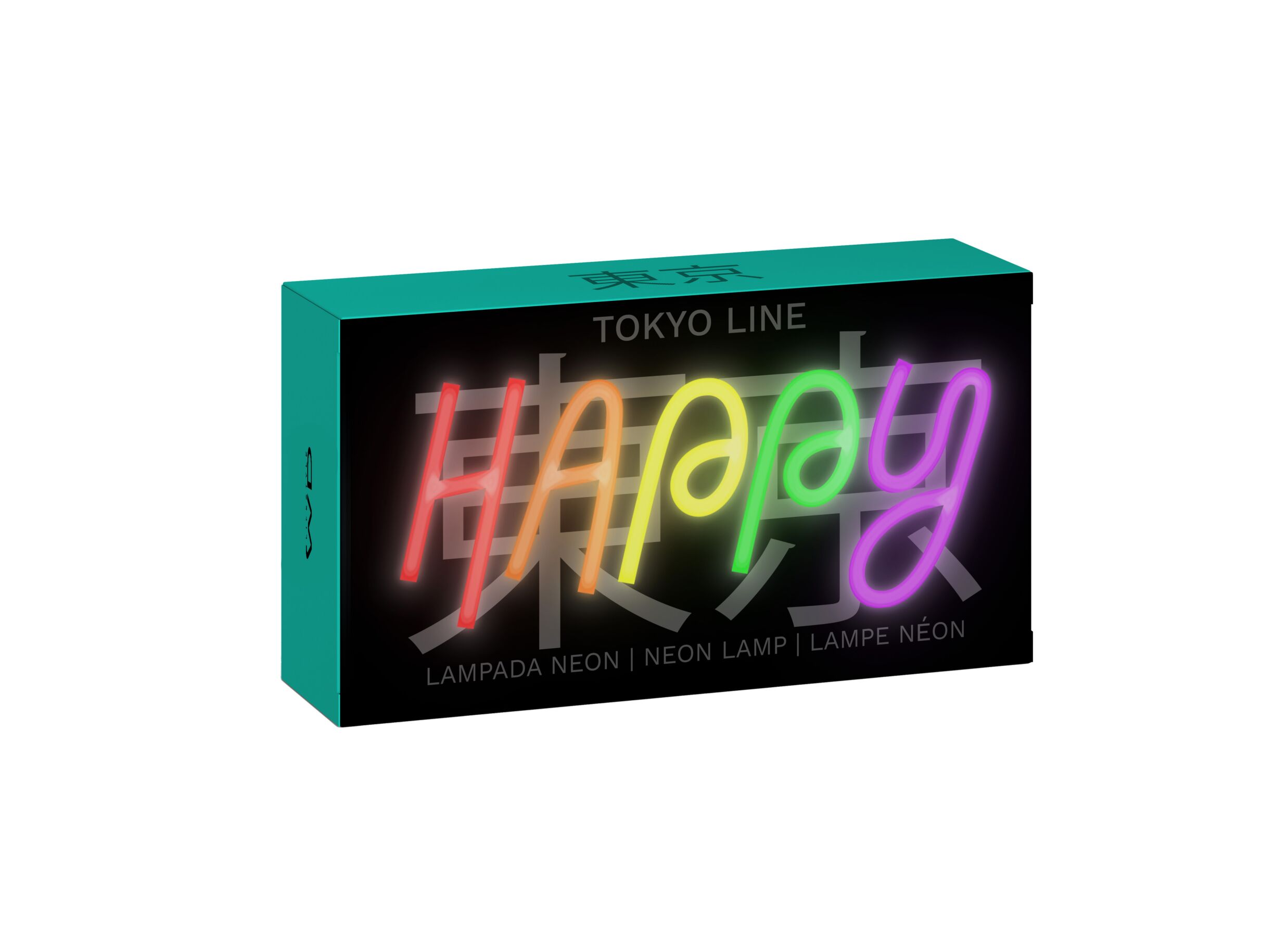 Aperçu - Ampoule LED Neon 23x13cm - plastique - multicolor