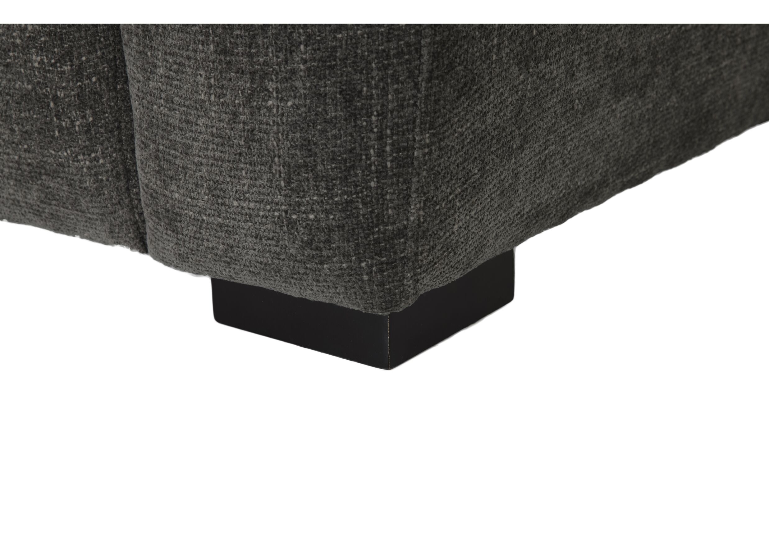 Detail - Canapé d'angle Maui tissu - gris
