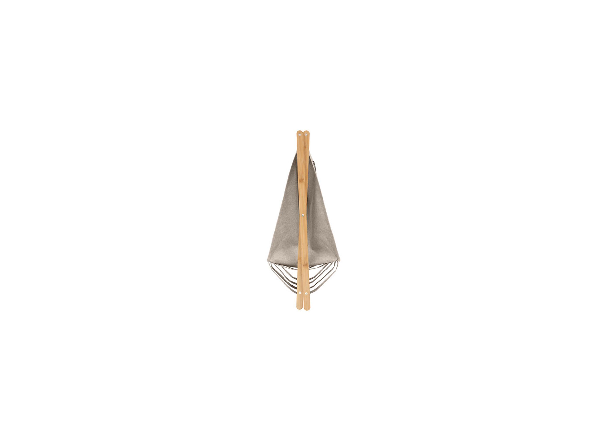 Overzichtsfoto - Linnenmand Tidy Box inklapbaar 46x36x68cm - polyestervezel & bamboe - beige