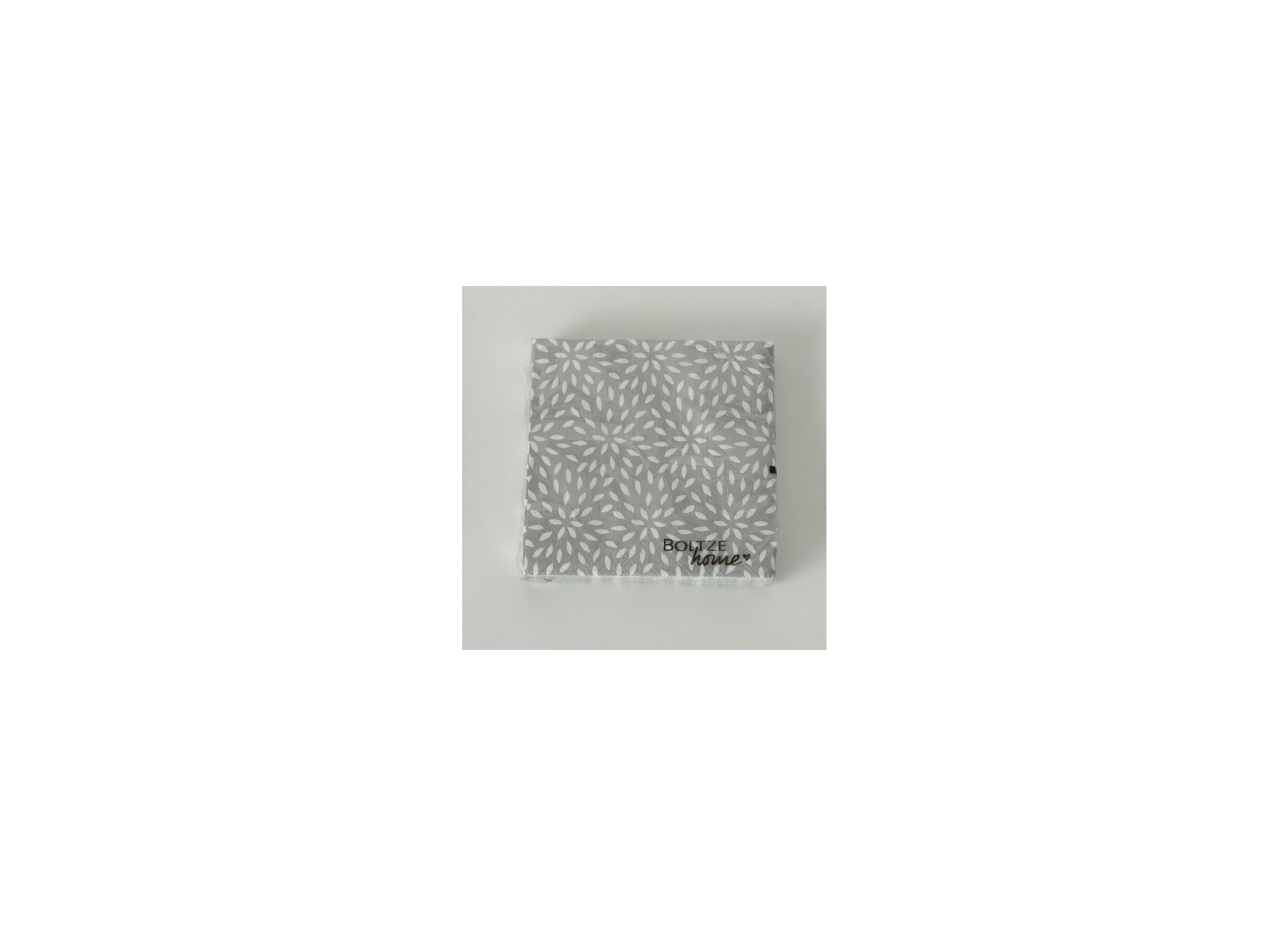Aperçu - Serviette Salina 17x17cm beige gris 20 pieces