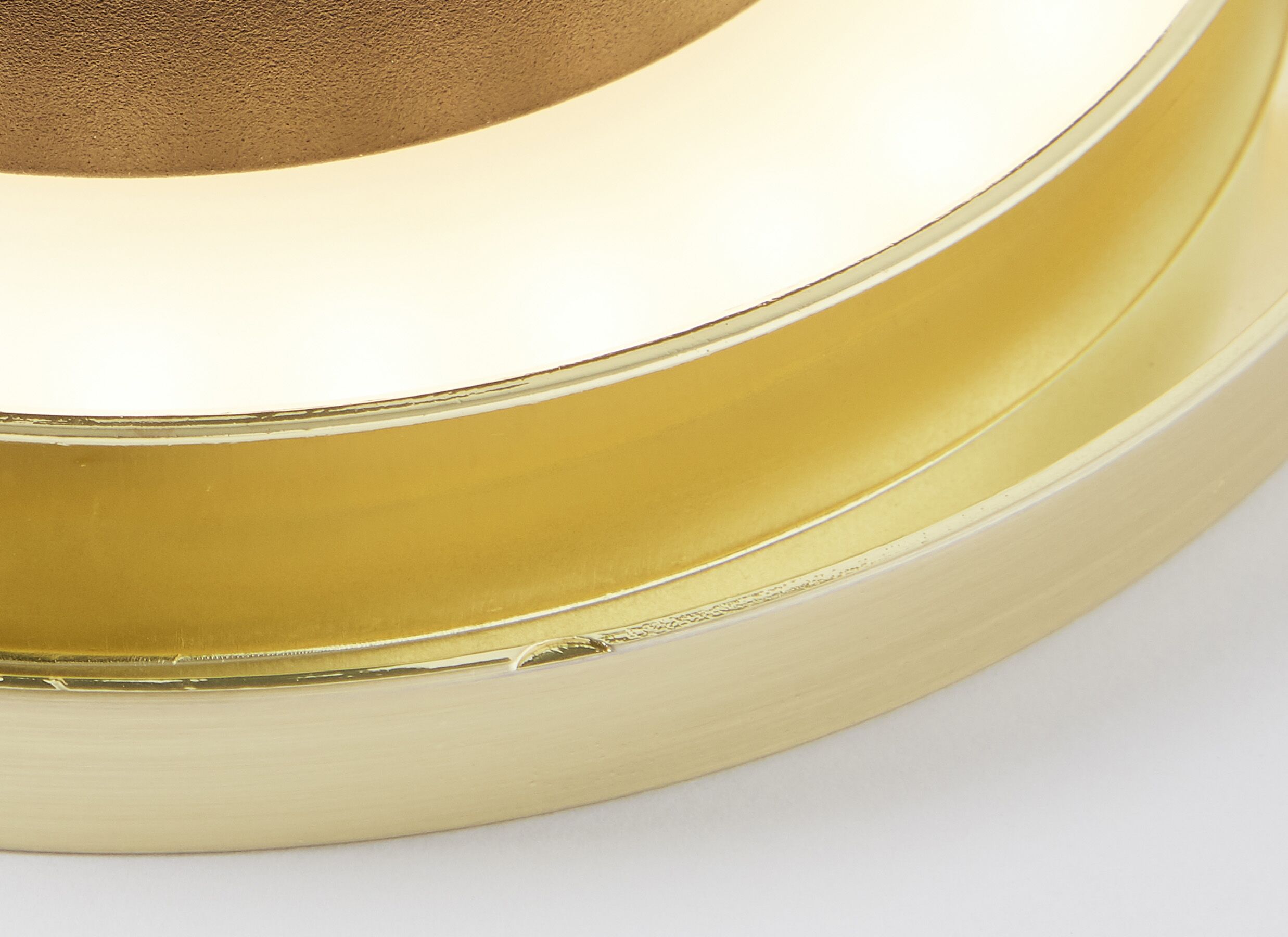 Detailfoto - Wandlamp Shadow Brass 6W LED