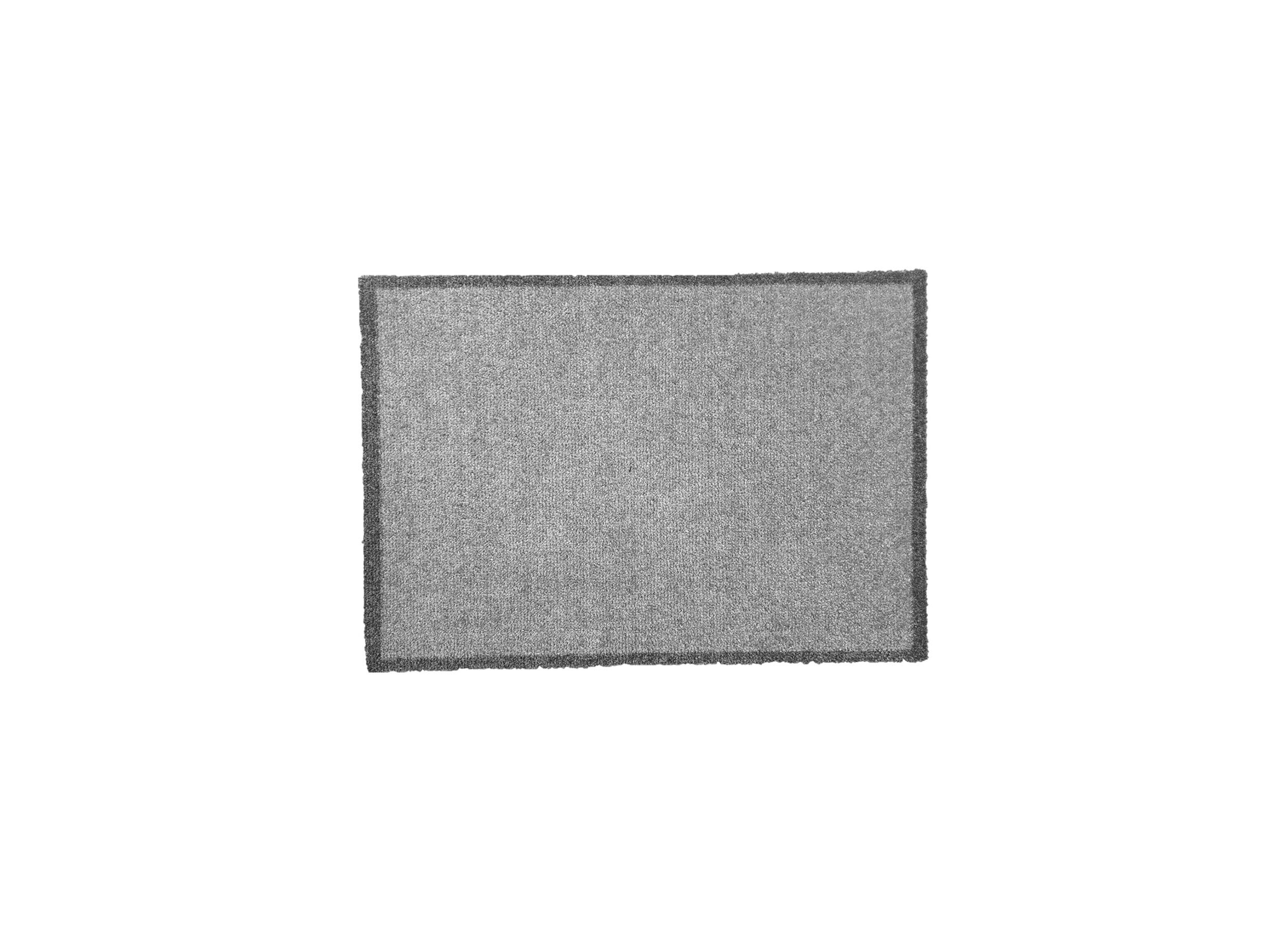Deurmat Eco-clean 58x39cm polyamide lichtgrijs