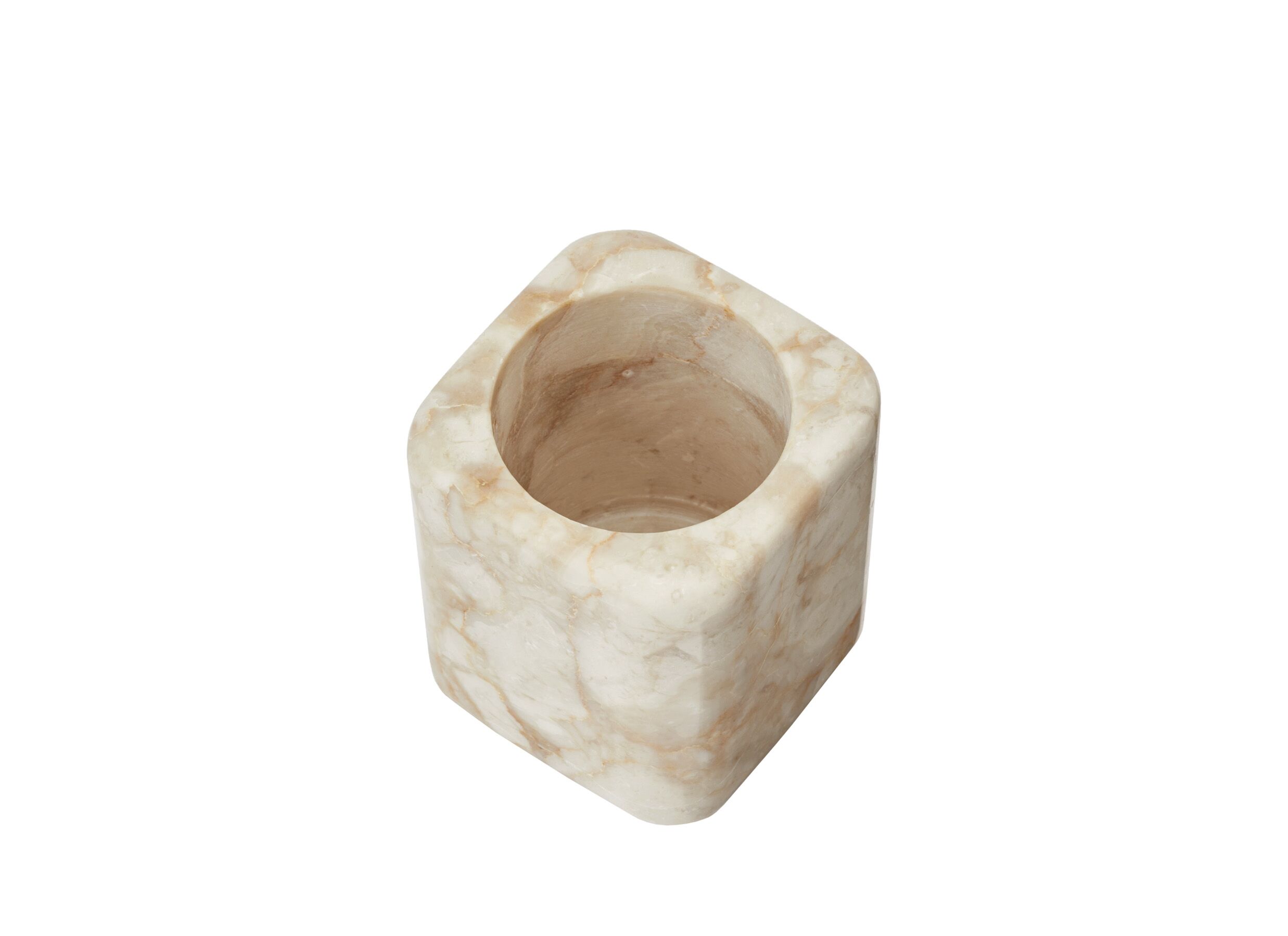 Aperçu - Gobelet Blake Ø6,5x8cm - pierre naturelle - sable