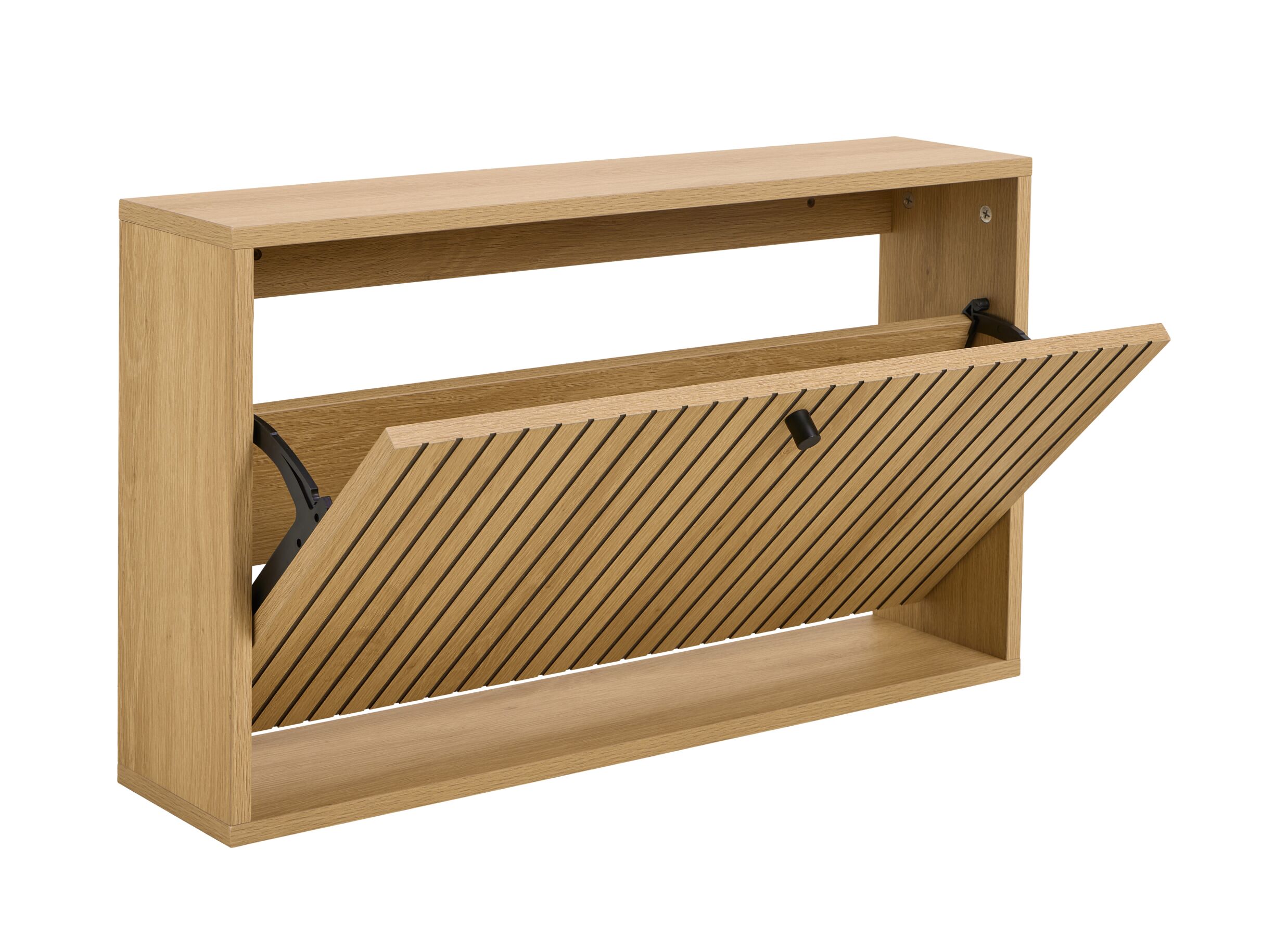 Indeling - Schoenenkast 72x17x43cm - decor - bruin