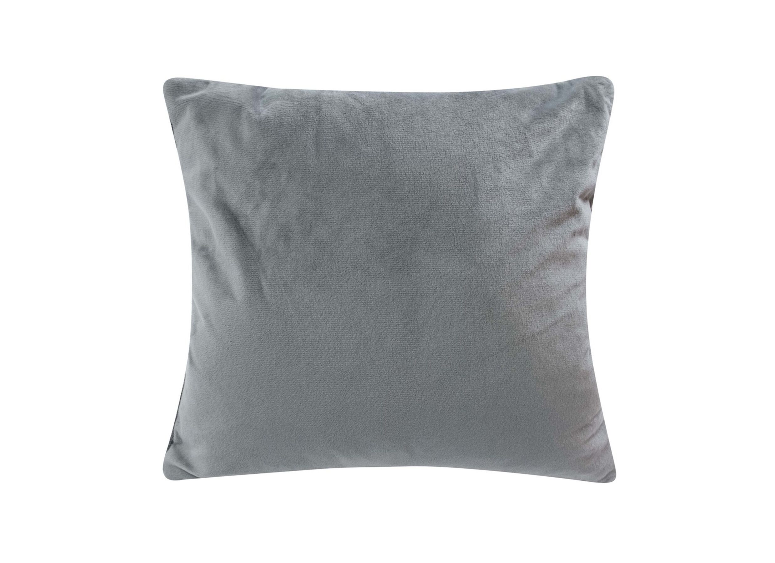Overzichtsfoto - Kussen Rudolf 40x40cm - stof - grijs