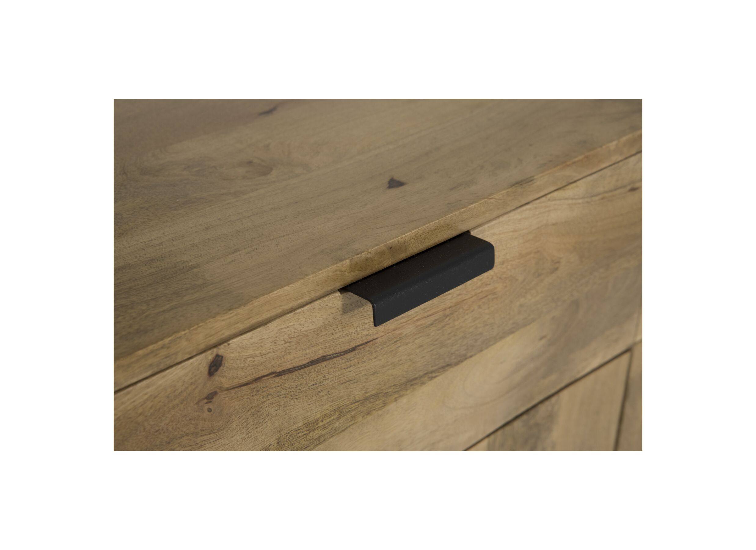 Detail - Buffet Tribe 150cm - manguier massif - naturel