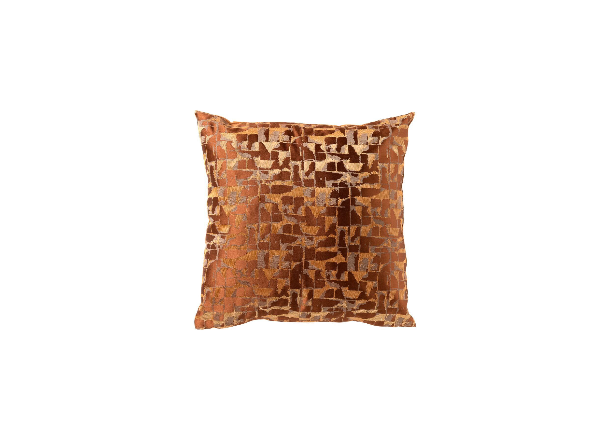 Kussen Liva 45x45cm - stof - brown patina - Coussin Liva 45x45cm - tissu - brown patina