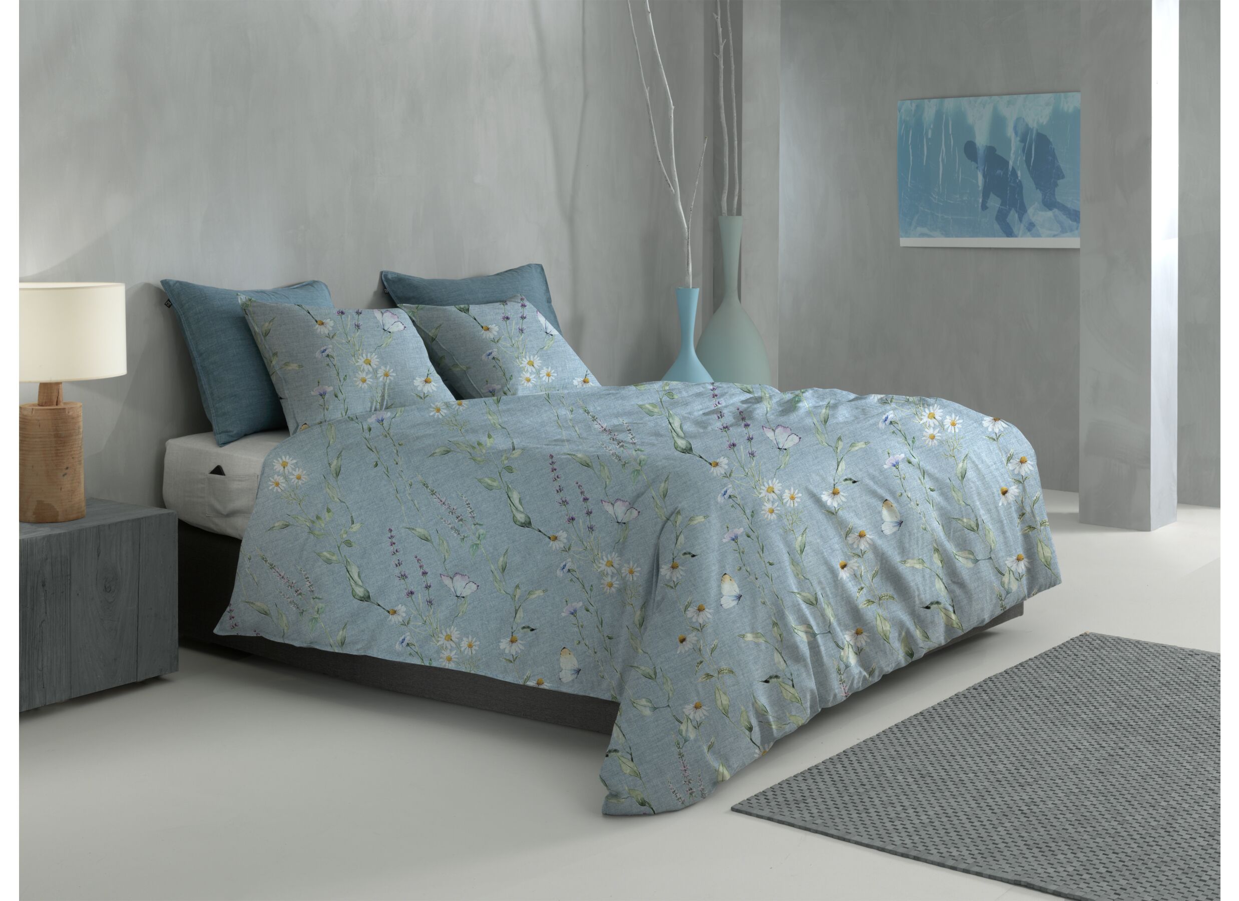 Housse de couette 240x220cm coton