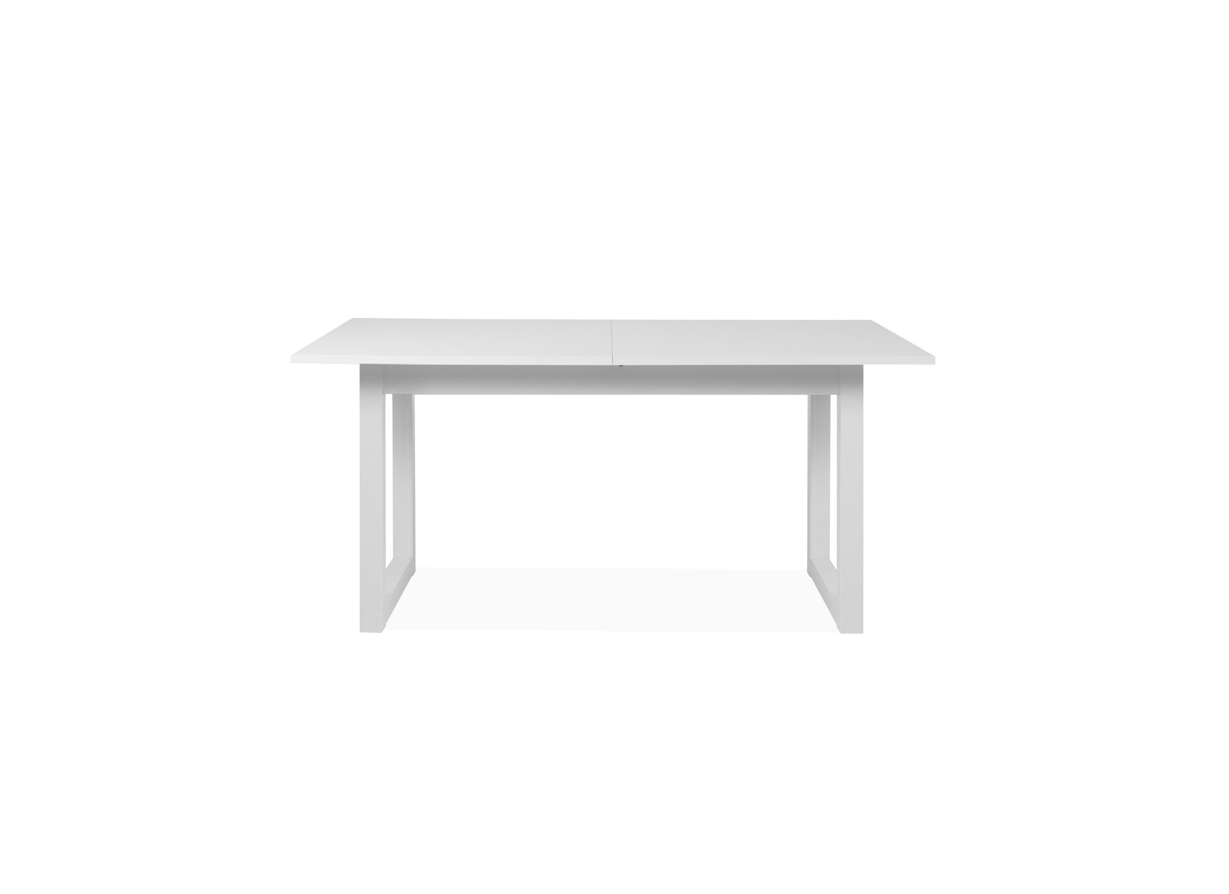 Tafel Denver 160/200x90cm - spaanplaat - wit