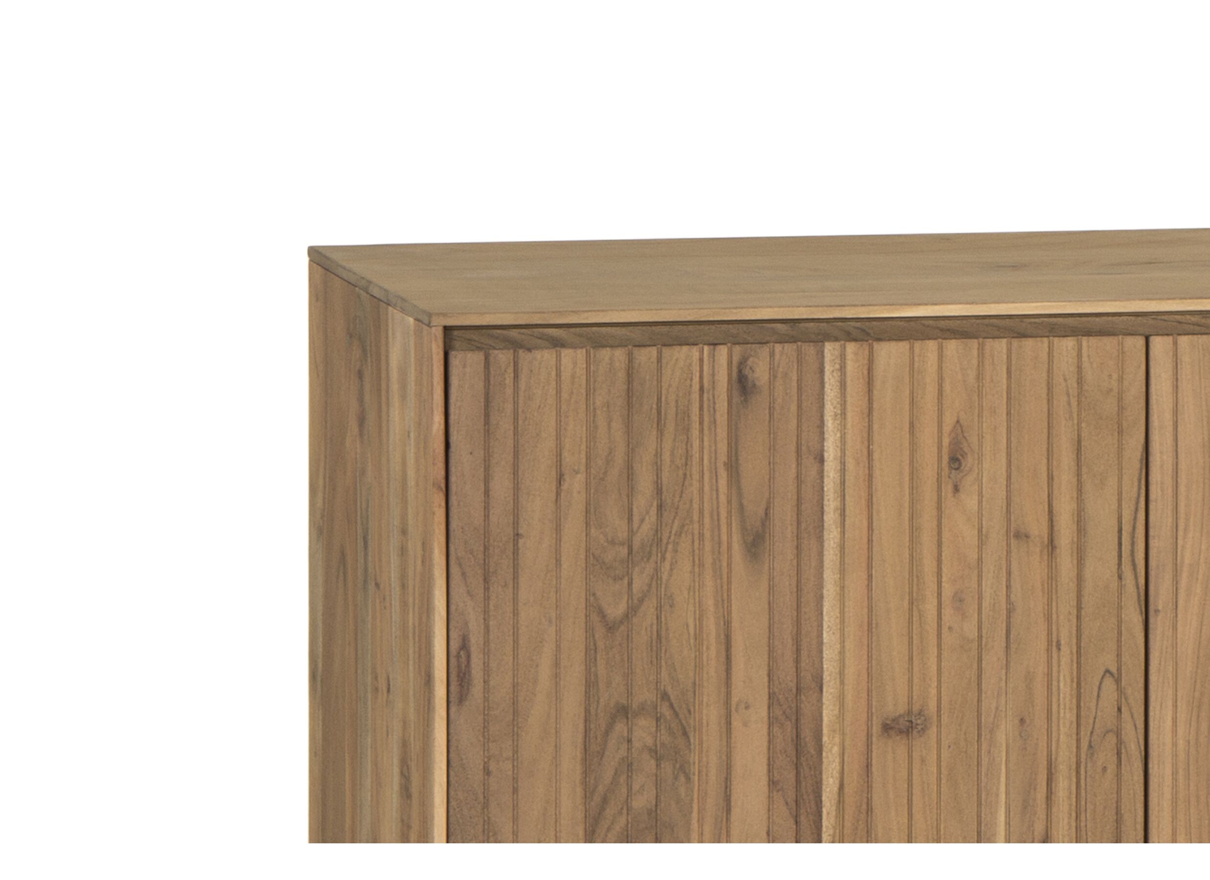 Buffet Aquilano 225cm - acacia massif - naturel