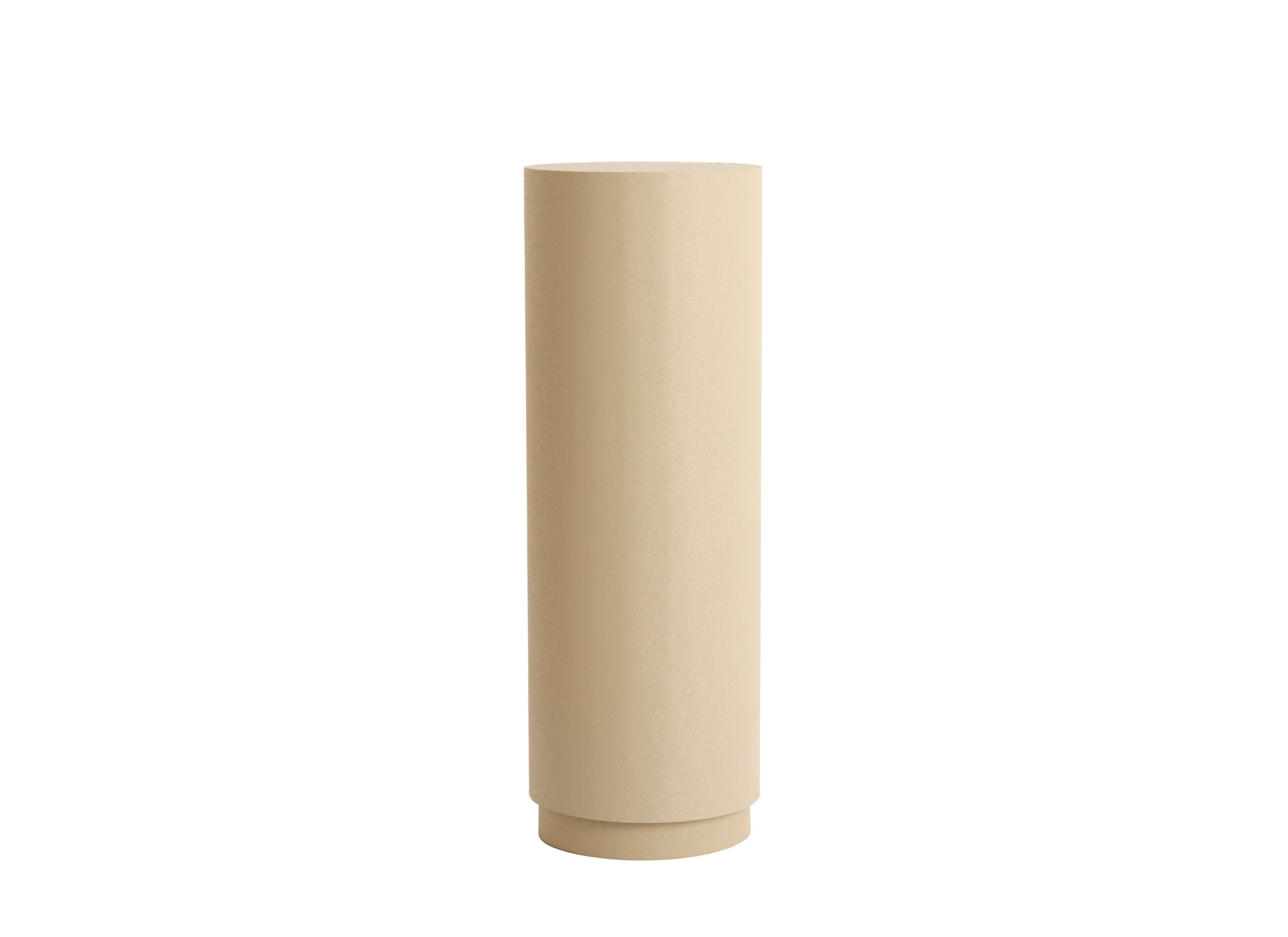 Plus Important - Colonne Aluria Ø35x100cm - métal - gris clair