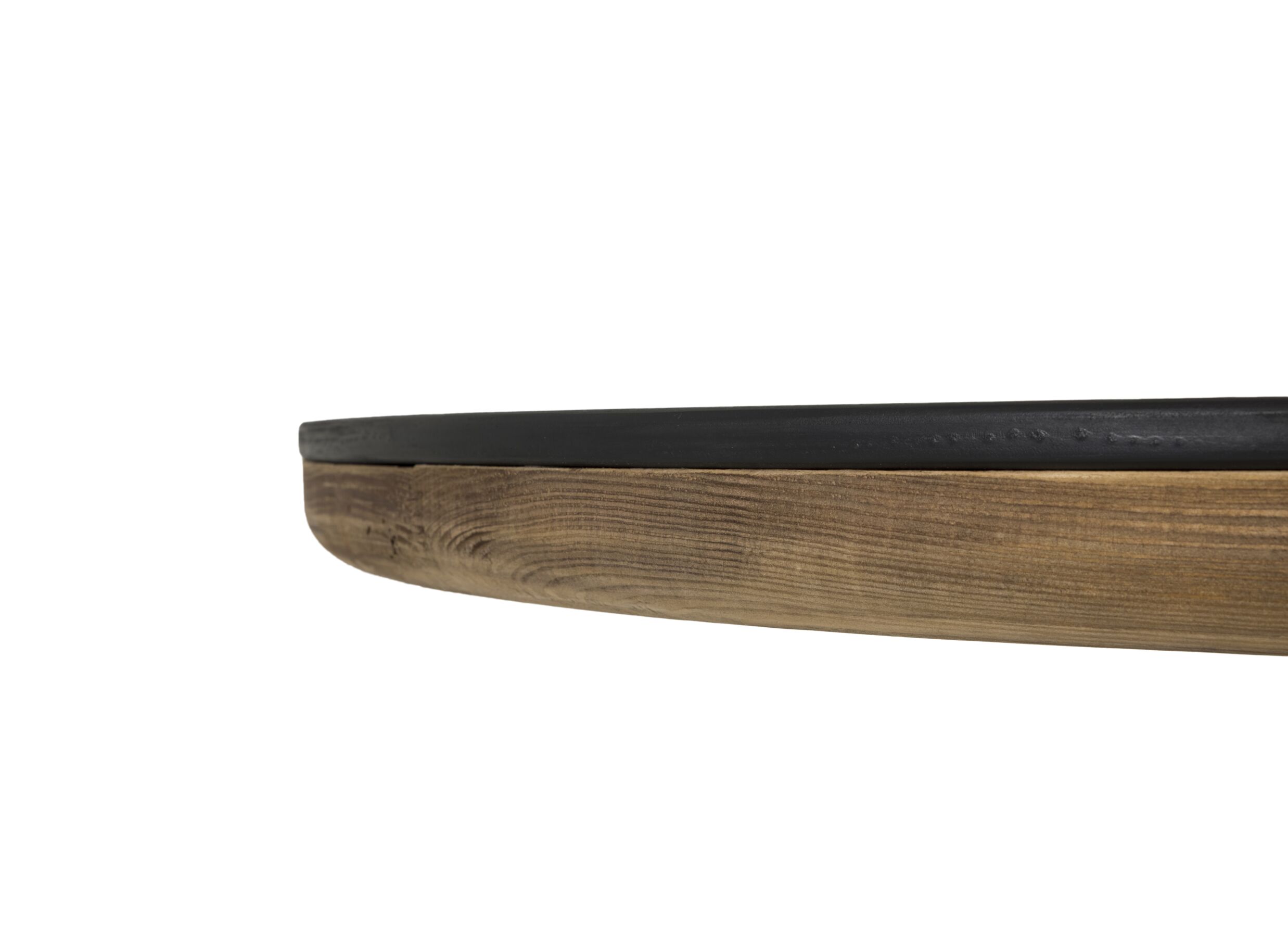 Detailfoto - Tafel Bonanza 240x104cm - gerecycleerd den massief - naturel