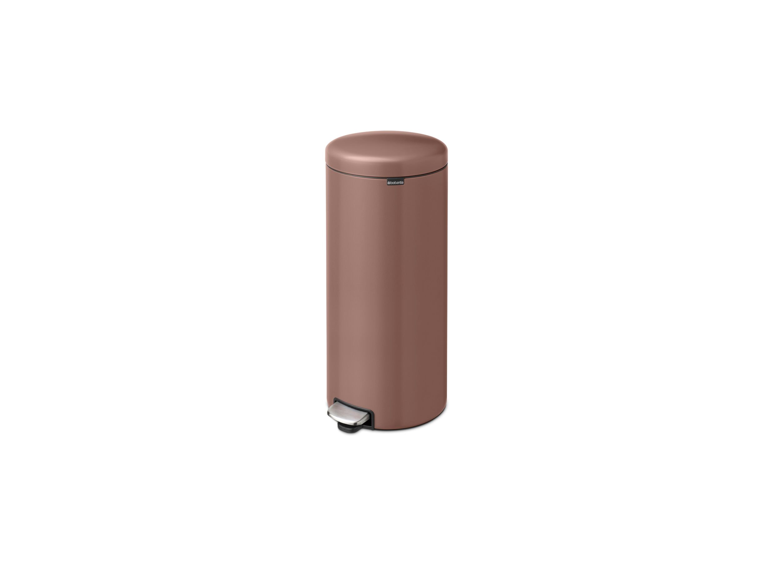 Aperçu - Poubelle à pédale Newicon Brabantia 30L satin taupe