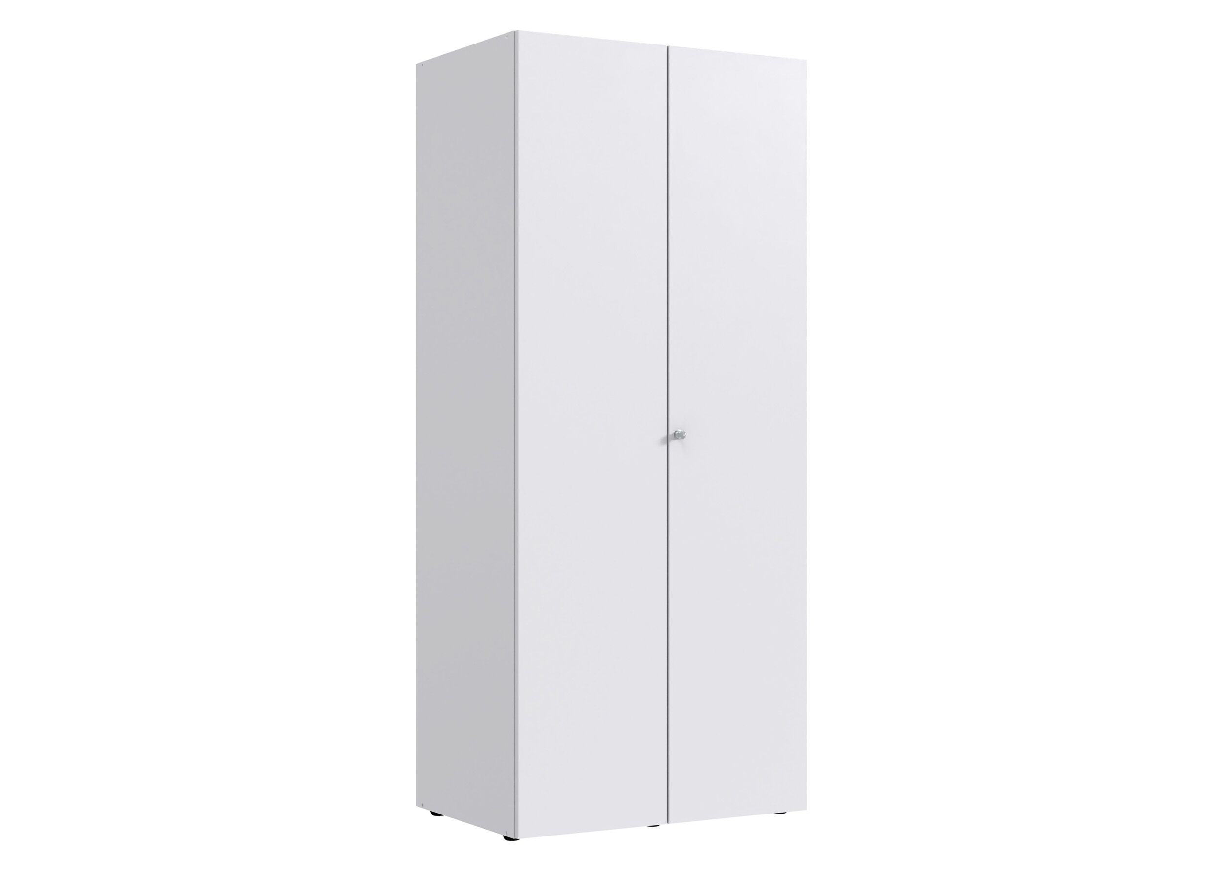 Kleerkast Mrk 80cm - decor - wit - Garde-robe Mrk 80cm - décor - blanc