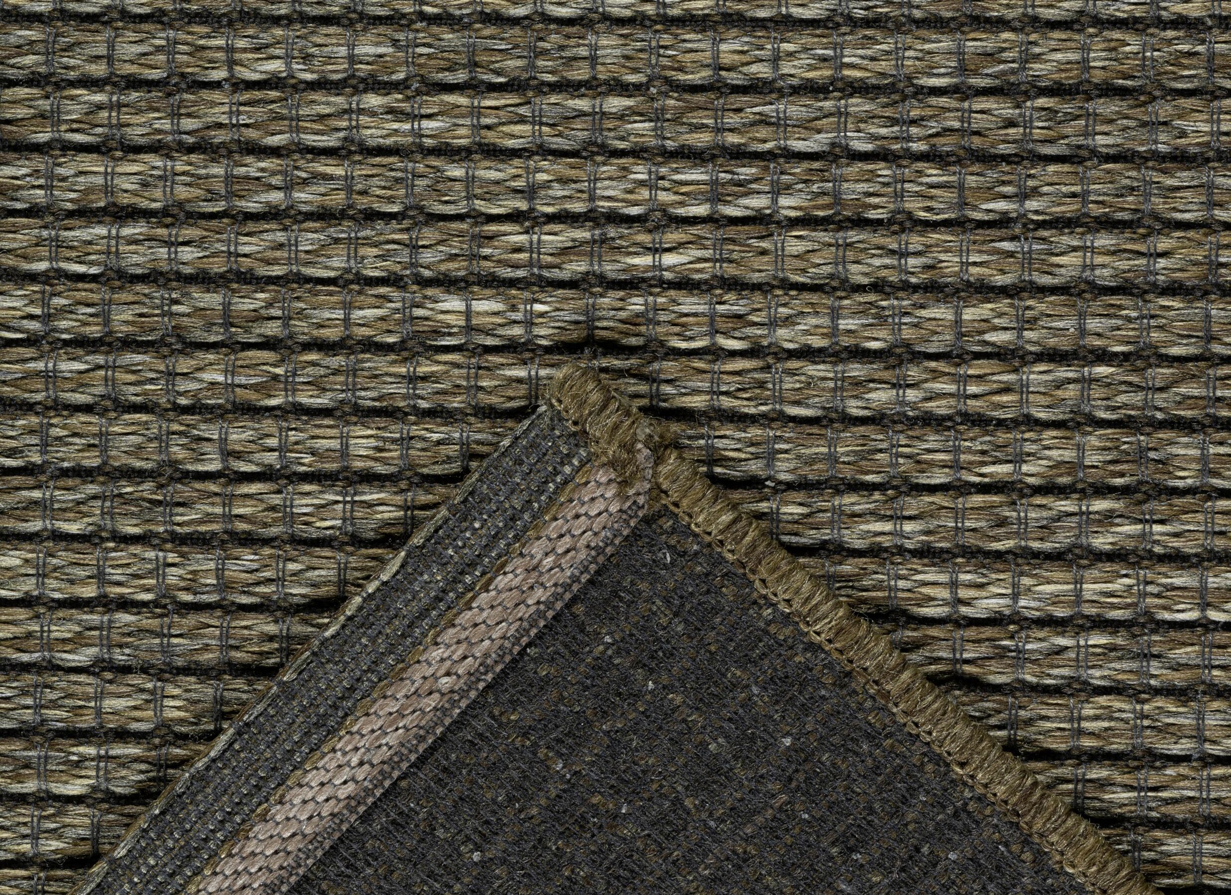 Detailfoto - Tapijt Brandon 160x230cm - polyester - donkergroen