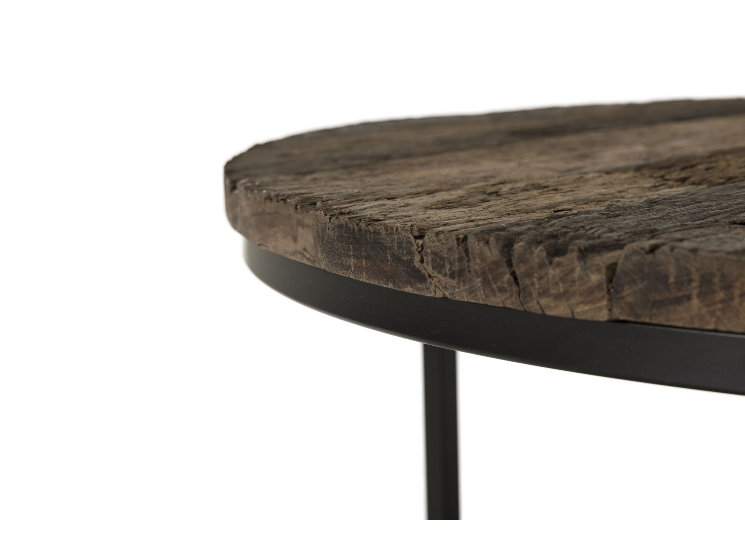 Detail - Table d'appoint Elunar Ø70cm lot de 3