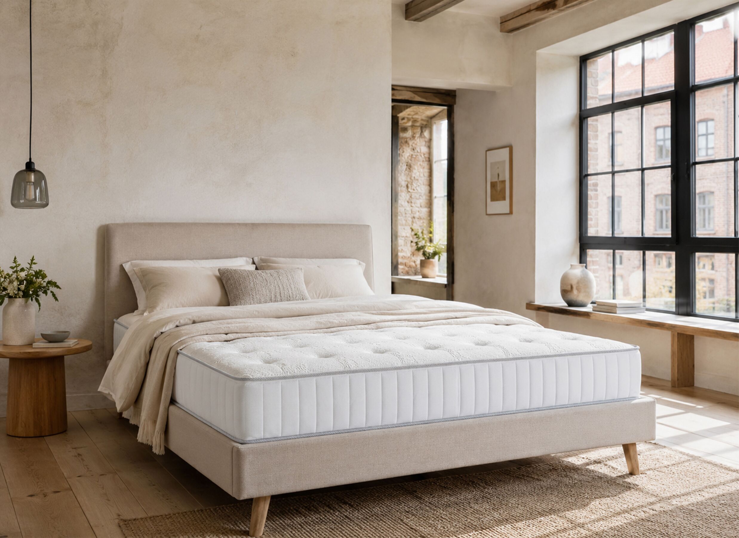 Foto ambiance - Matelas Stari 160x200cm - ressorts ensachés - medium