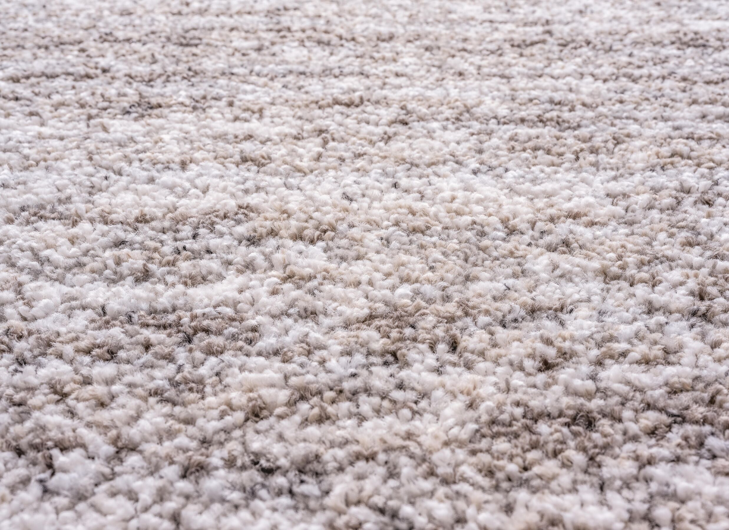 Detailfoto - Tapijt Medusa 200x200cm - polyestervezel - beige