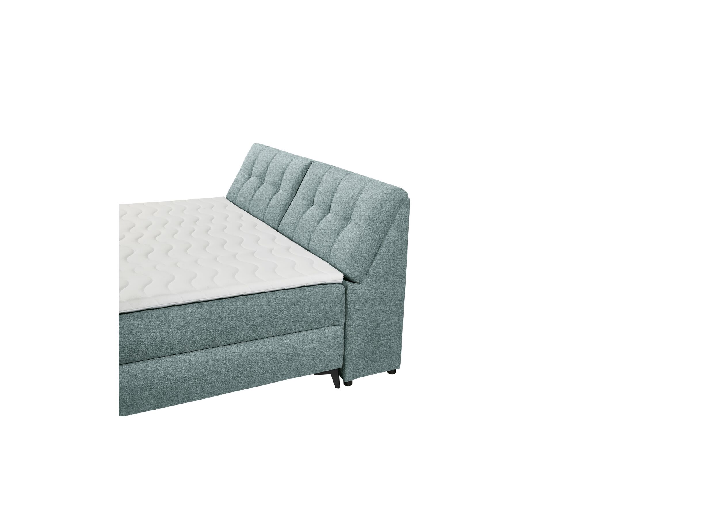 Detailfoto - Bedbox Atlantis 180x200cm met opbergruimte stof munt