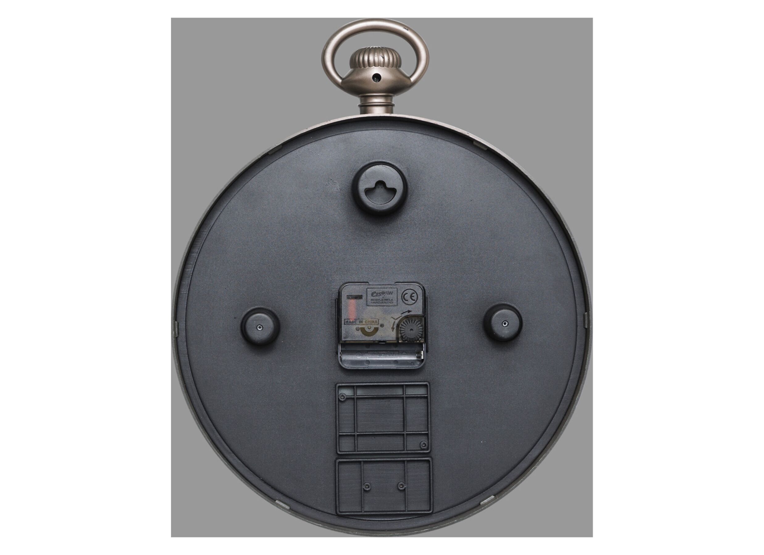 Aperçu - Horloge murale Awa Ø27cm - plastique & verre - brun