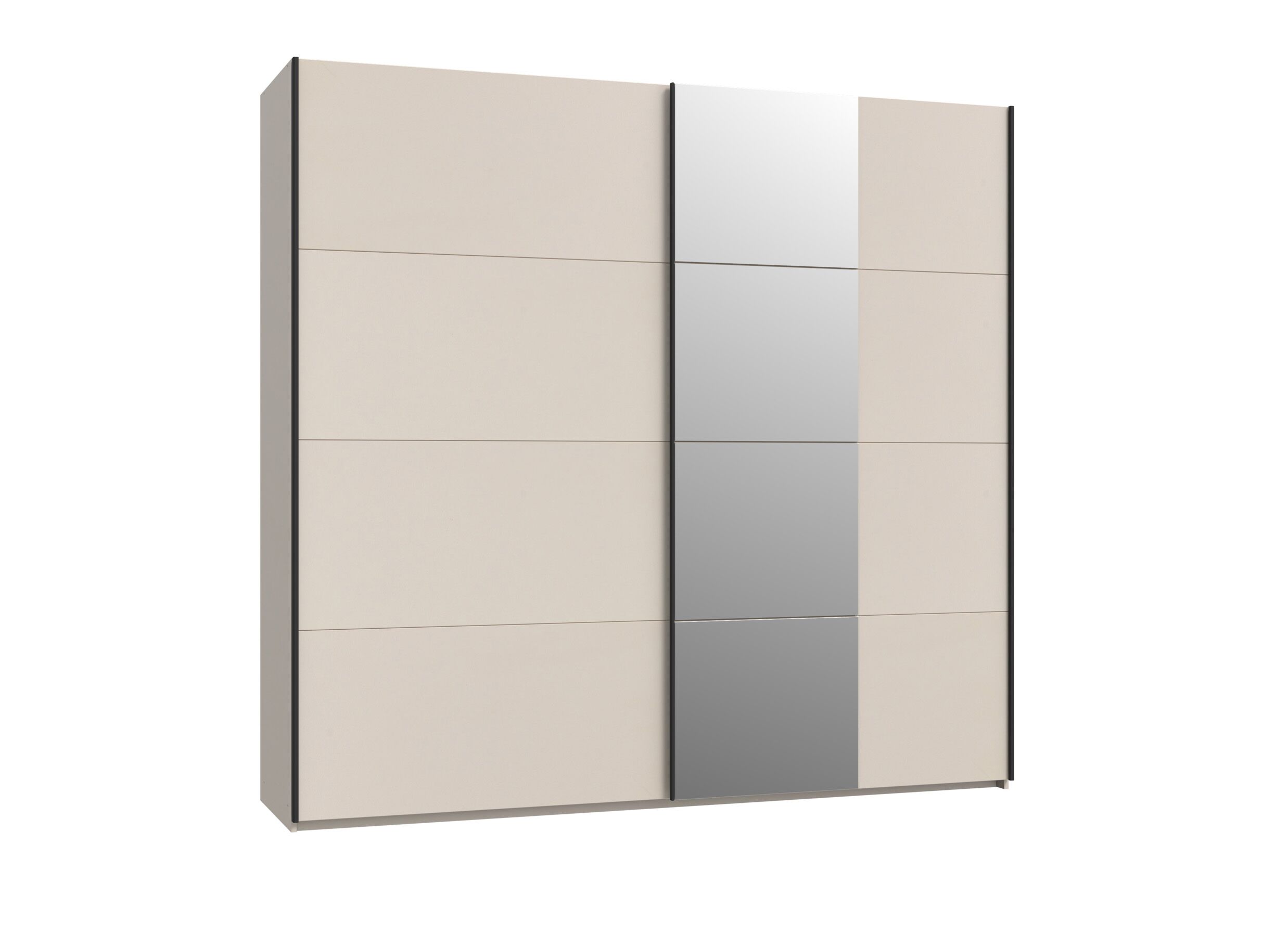 Schuifdeurkast Ingalill 220cm - decor - zand - Armoire à portes coulissantes Ingalill 220cm - décor - sable