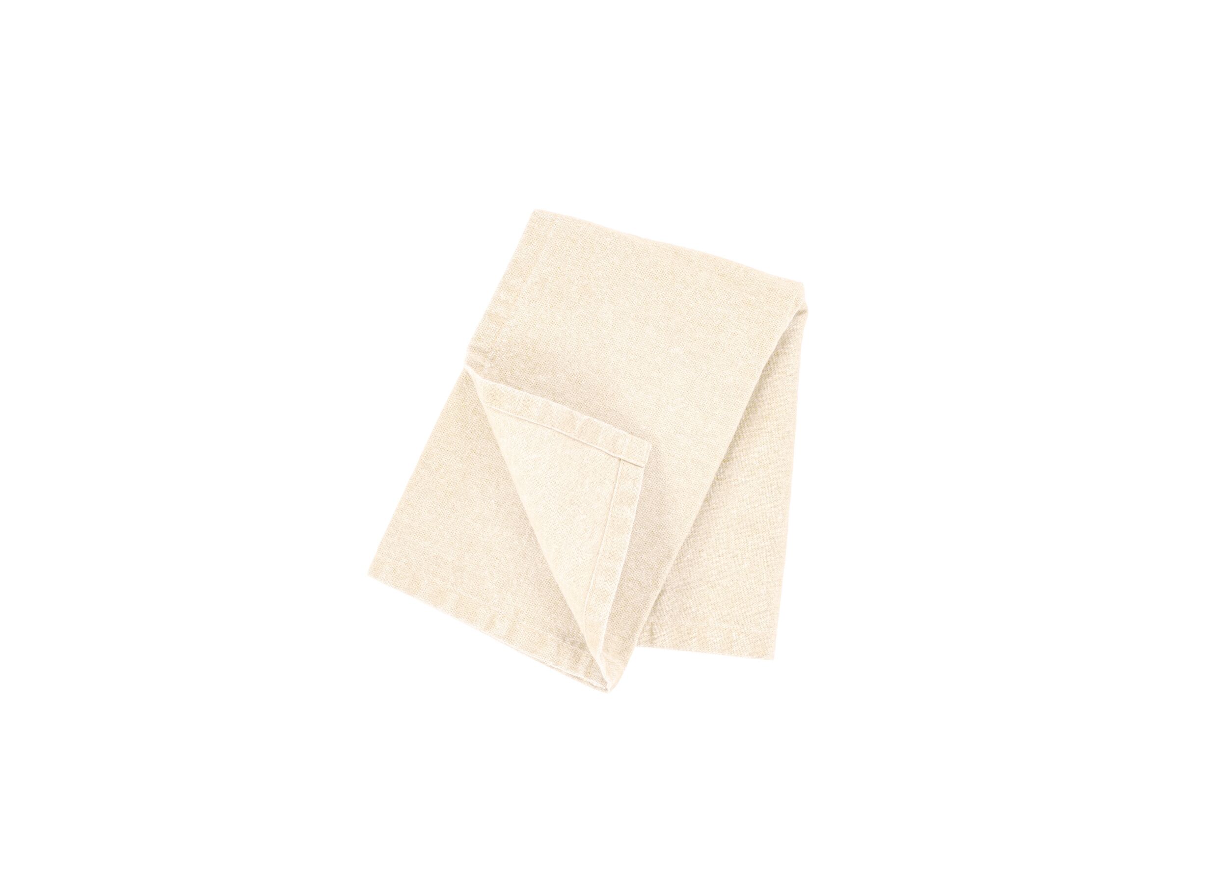 Serviette Myrna 40x40cm ivoire lot de 2 - Serviette Myrna 40x40cm ivoire lot de 2