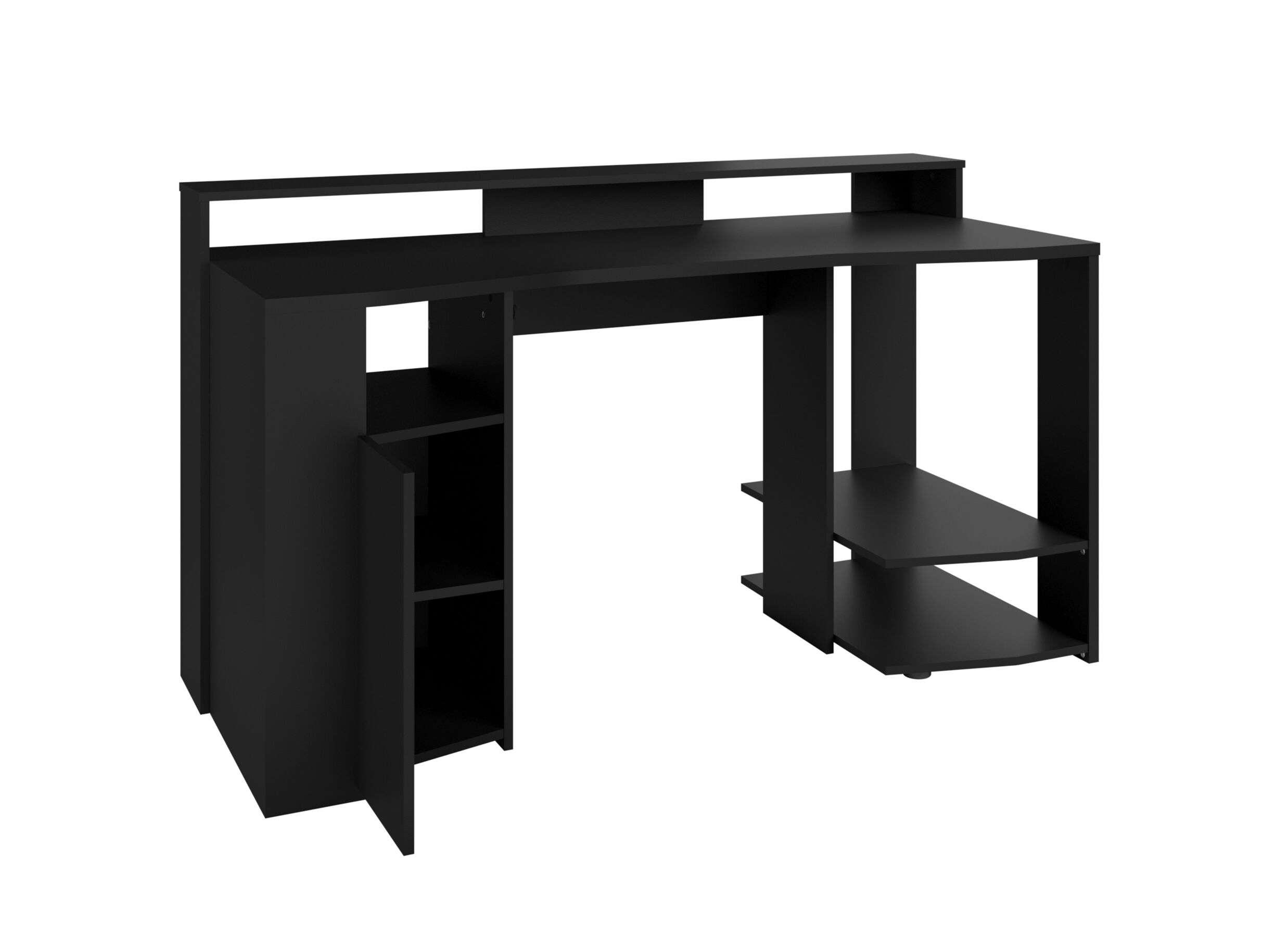 Indeling - Gamingbureau 152x62cm - decor - zwart