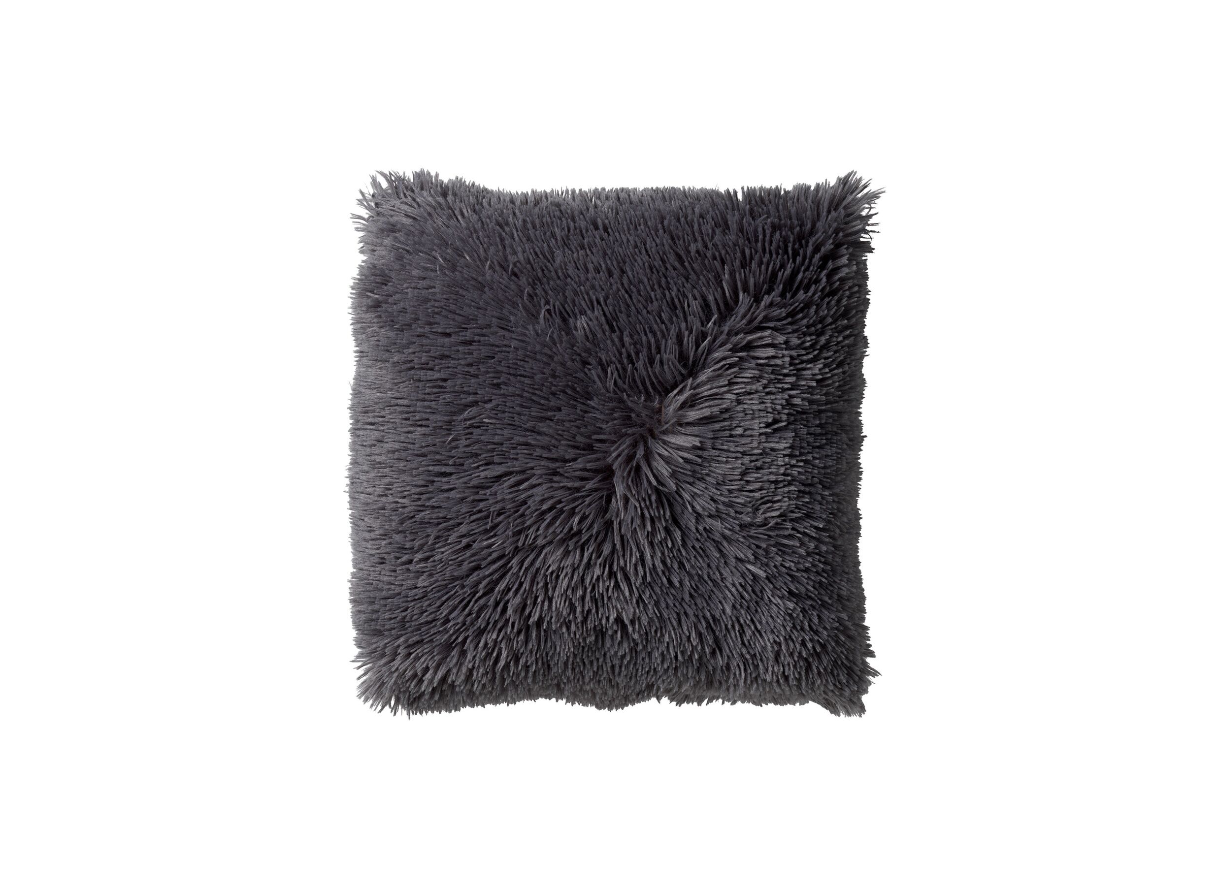 Coussin Fluffy 60x60cm charcoal grey - Coussin Fluffy 60x60cm - tissu - charcoal grey