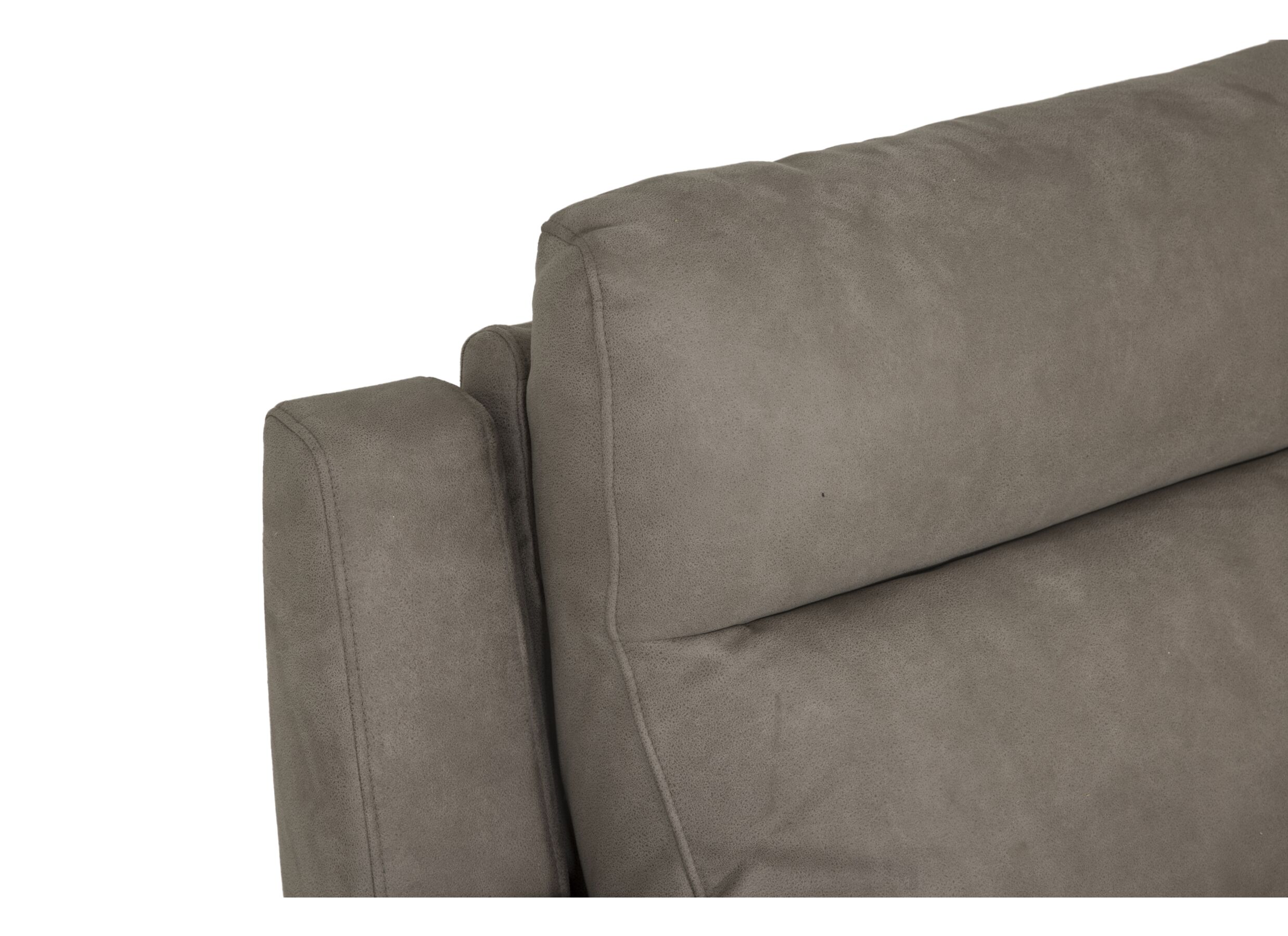 Zetel Grande 3+2-zit - stof - grijs met relax