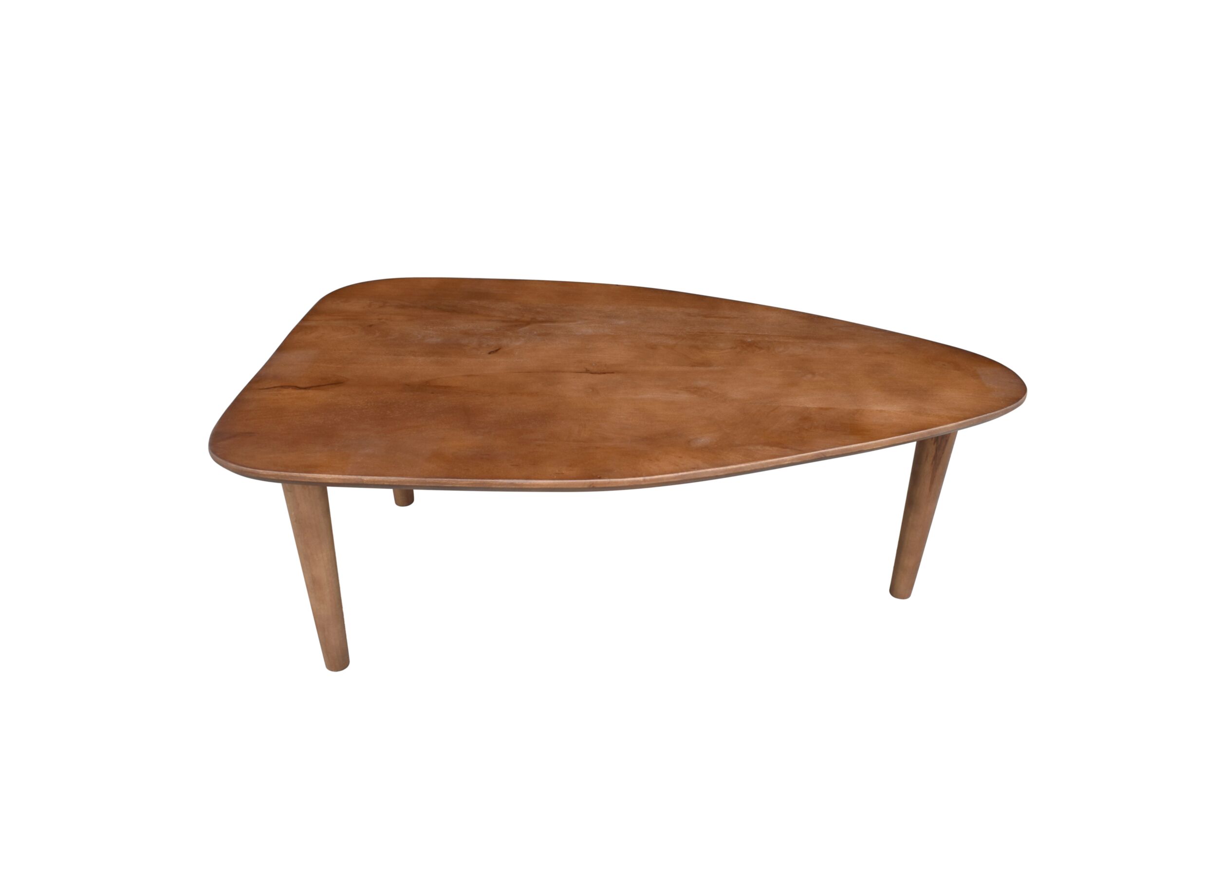 Overzichtsfoto - Salontafel Caroll 110x64/69x49cm - mango massief - bruin set van 2