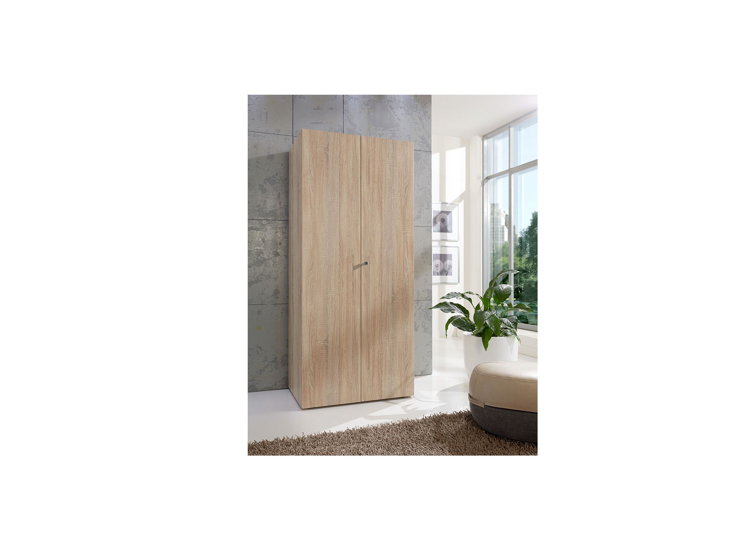 Opbergkast Mrk 80cm - decor - eik