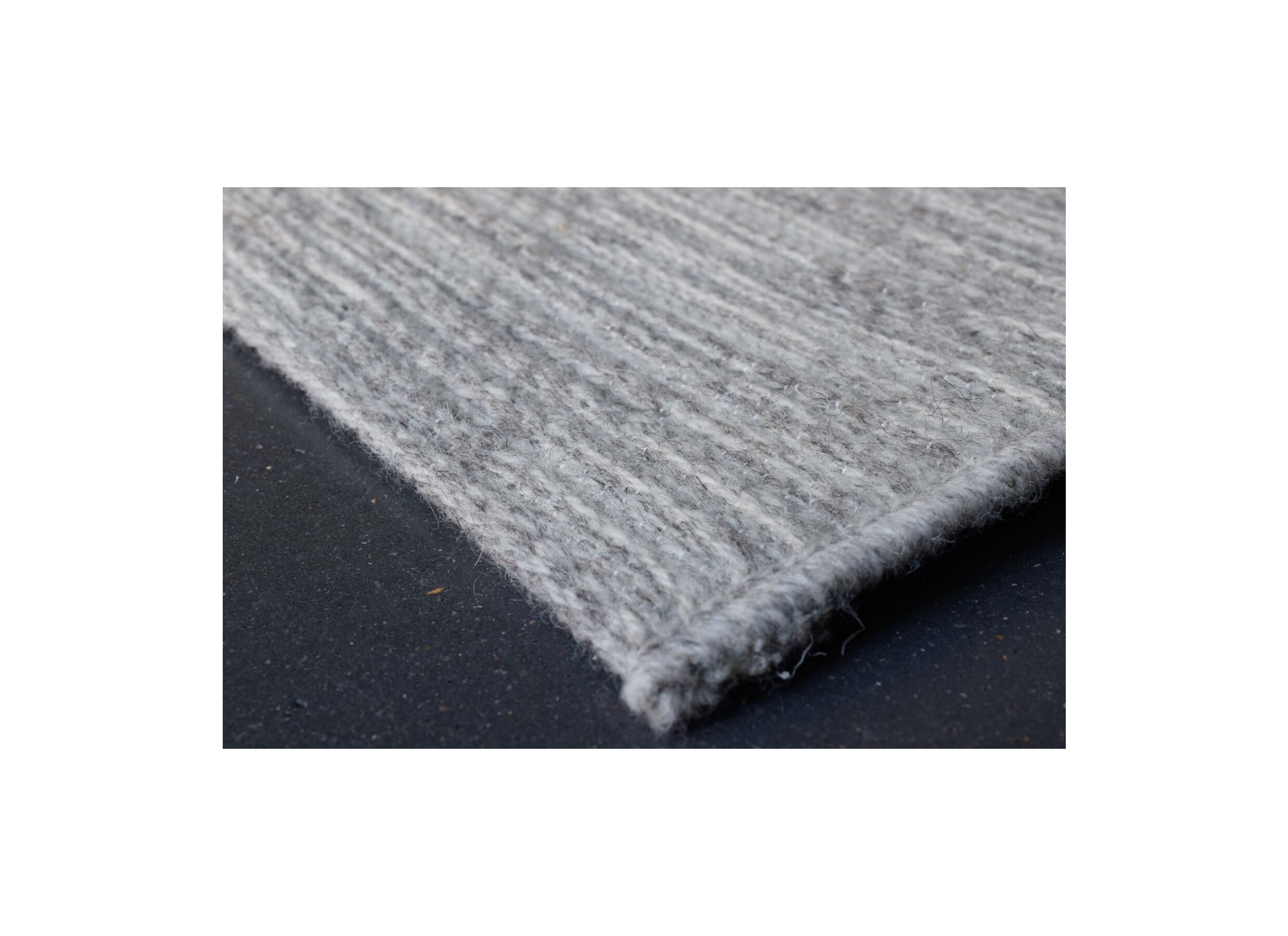 Detail - Tapis Himalaya 200x140cm laine gris