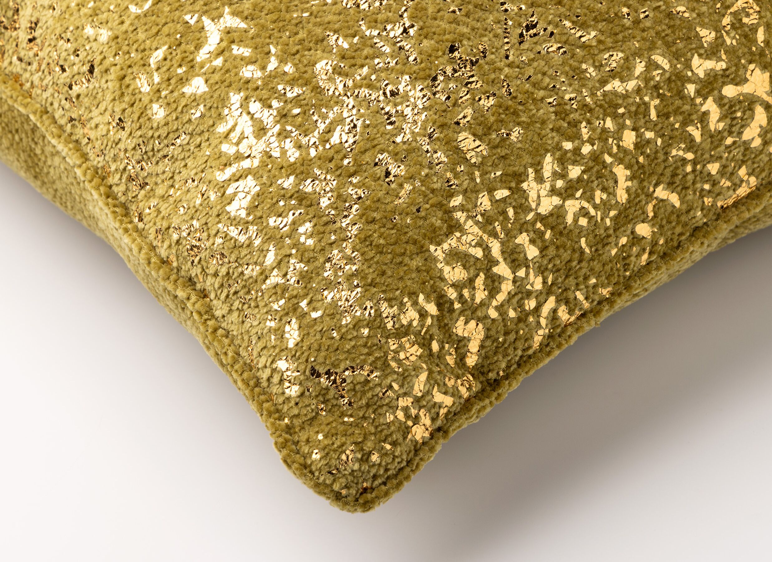 Detail - Coussin Flow 45x45cm - polyester - moss